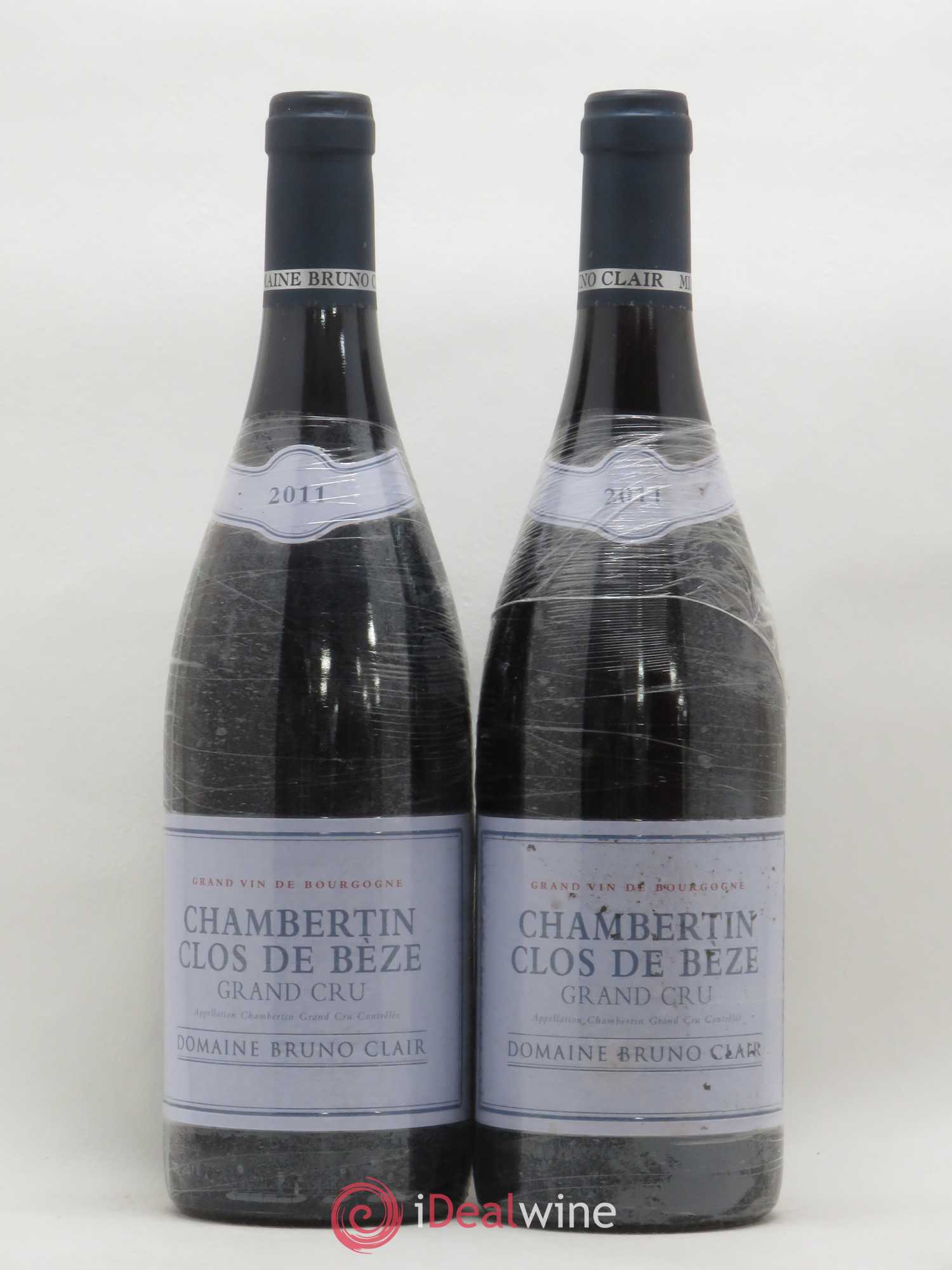 Chambertin Clos de Bèze Grand Cru Bruno Clair (Domaine) 2011 - Lot de 2 bouteilles - 0