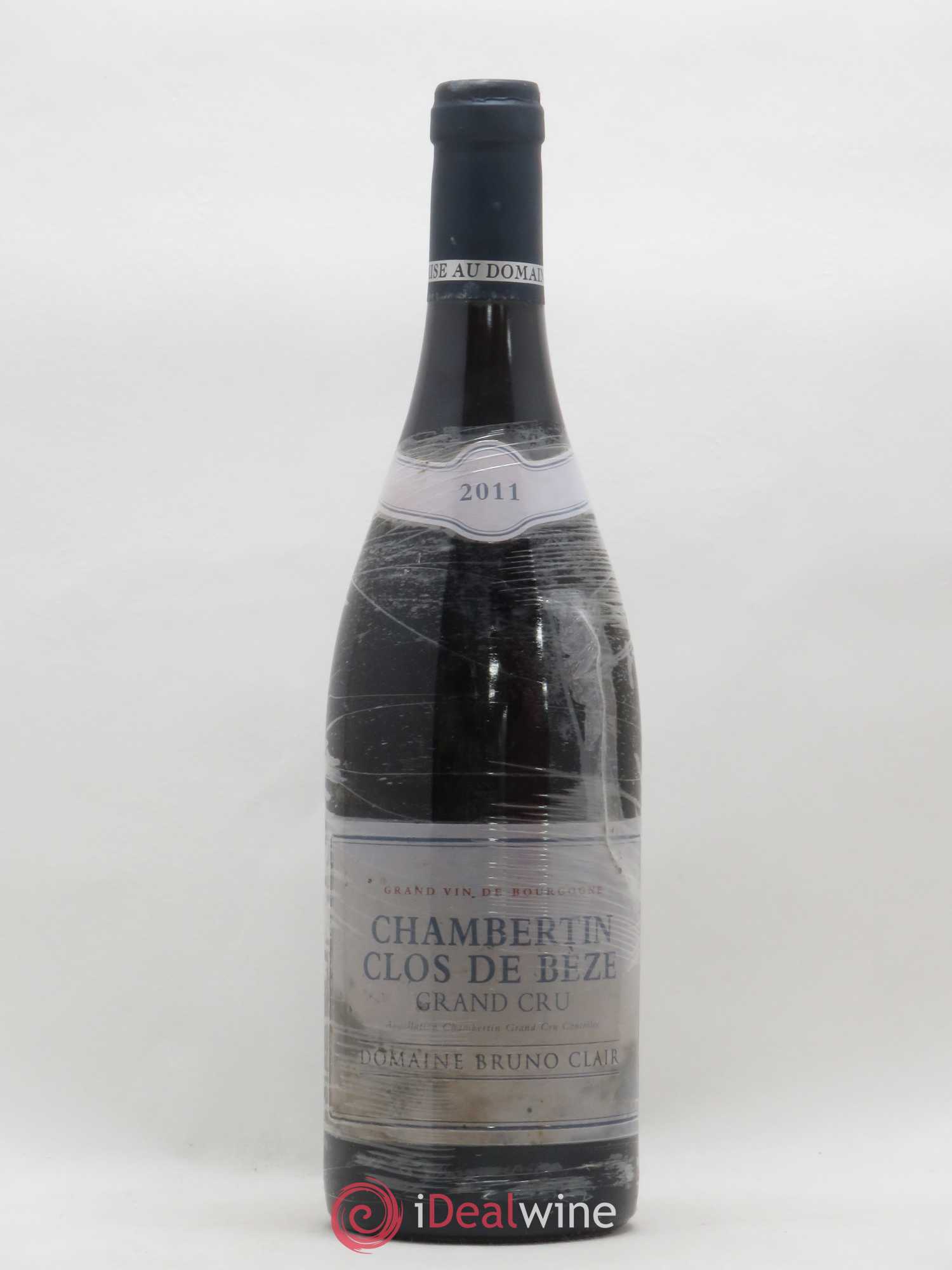 Chambertin Clos de Bèze Grand Cru Bruno Clair (Domaine) 2011 - Lot de 1 bouteille - 0