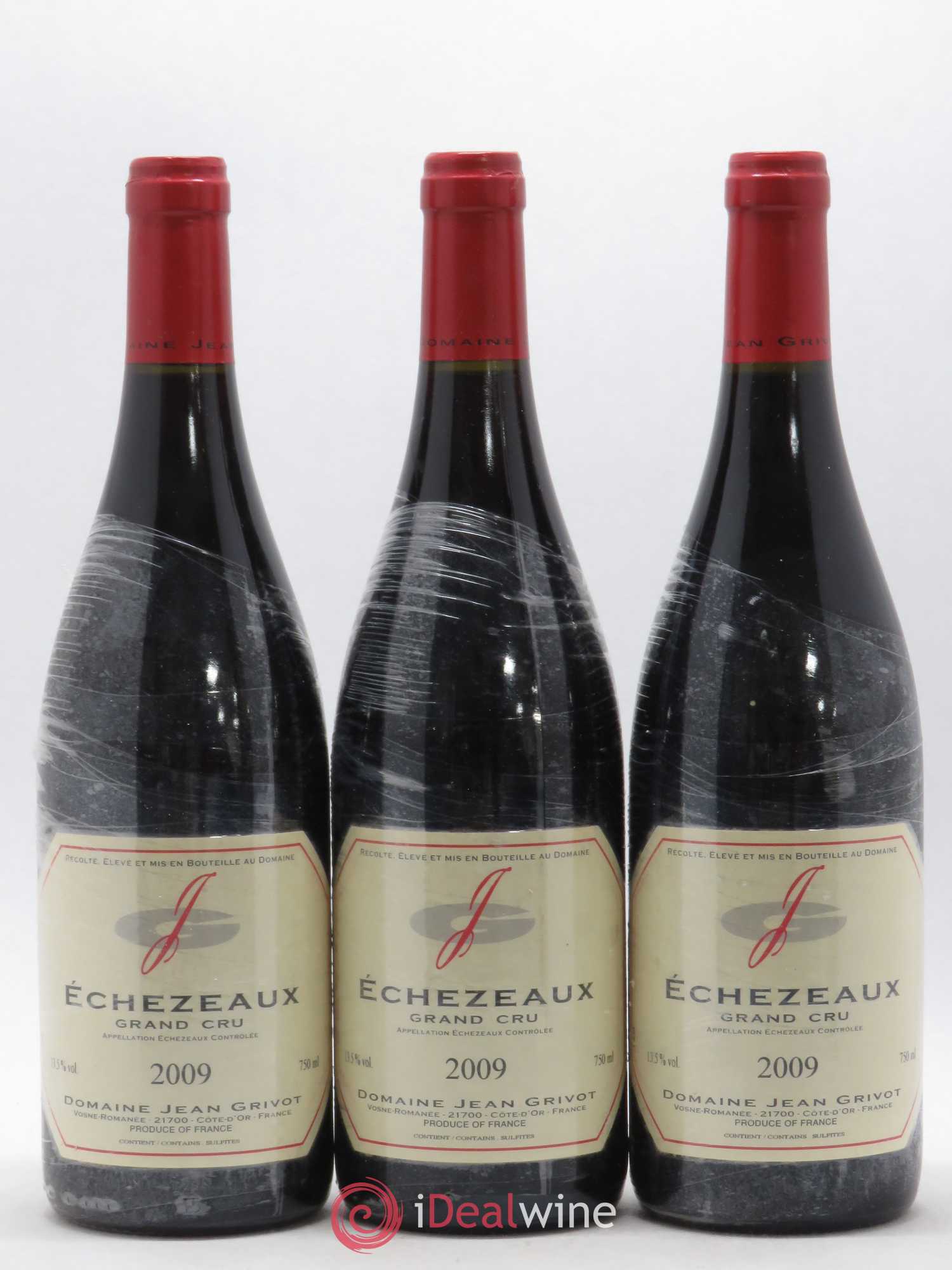 Echezeaux Grand Cru Jean Grivot 2009 - Lot de 3 bouteilles - 0
