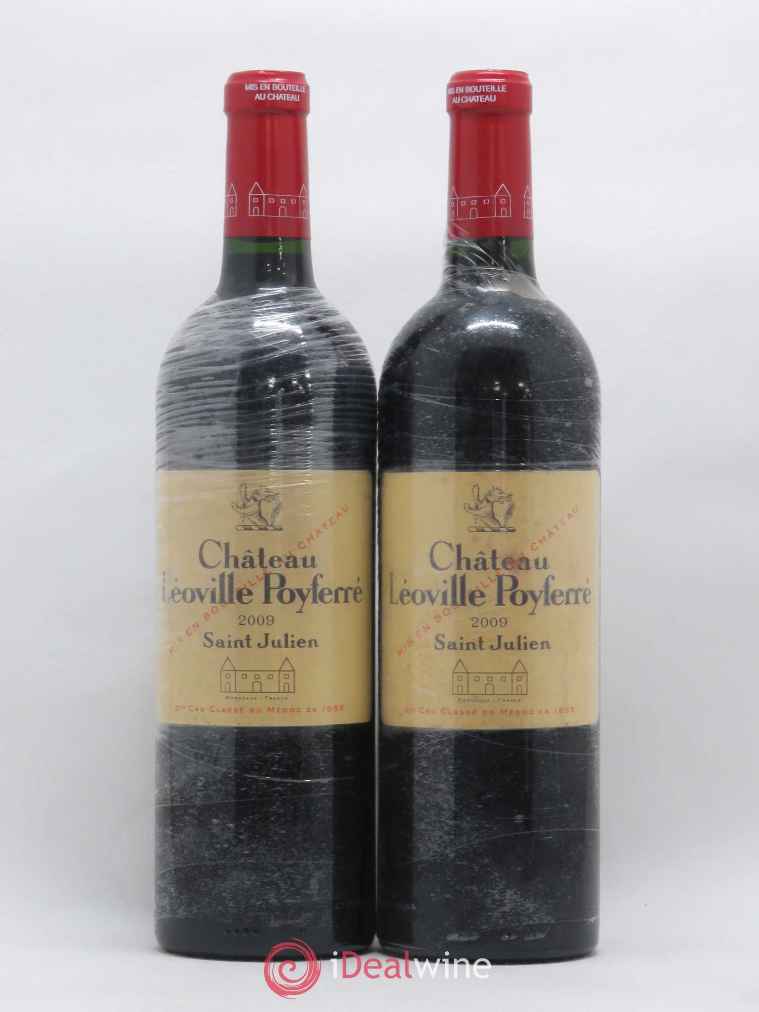 Château Léoville Poyferré 2ème Grand Cru Classé 2009 - Lot de 2 bouteilles - 0