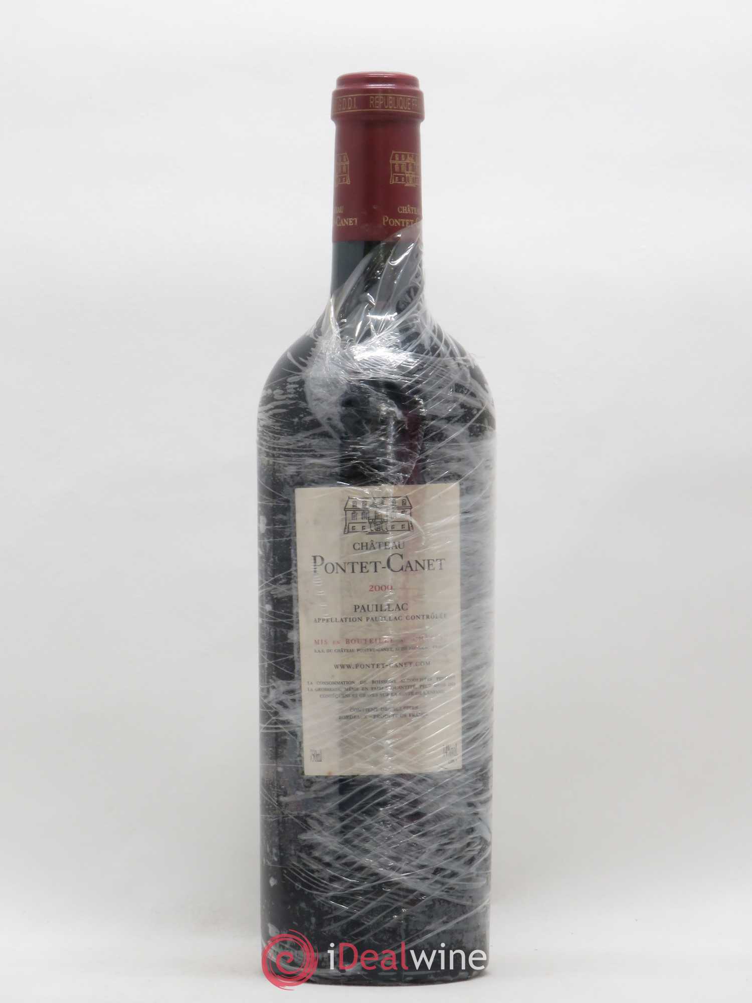 Château Pontet Canet 5ème Grand Cru Classé 2009 - Lot de 1 bouteille - 1