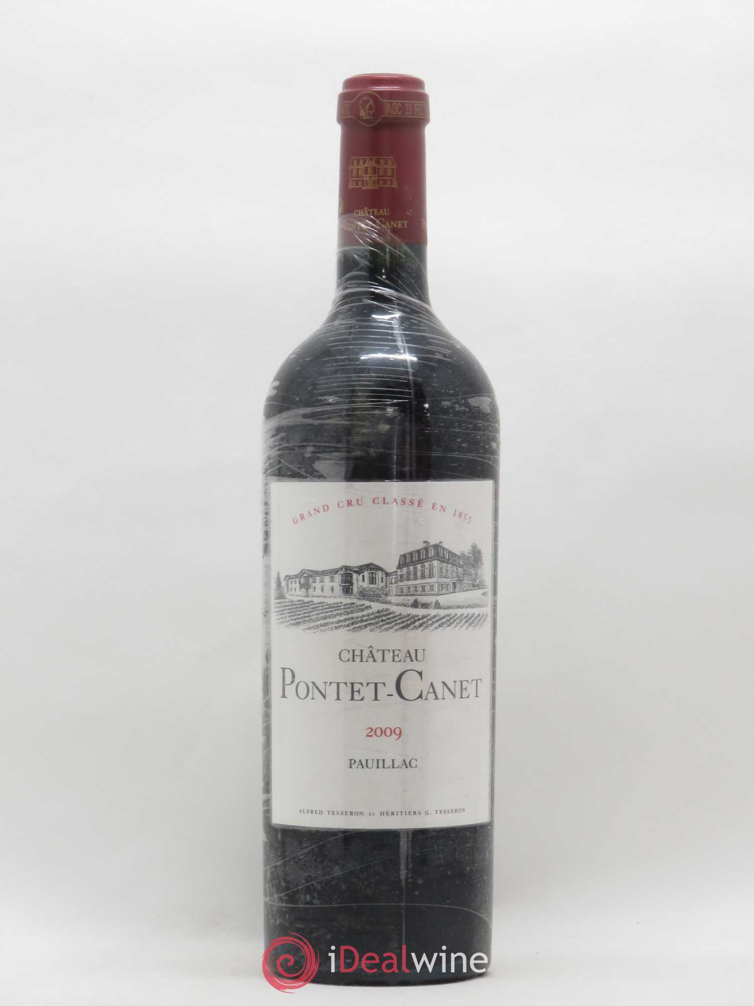 Château Pontet Canet 5ème Grand Cru Classé 2009 - Lot de 1 bouteille - 0