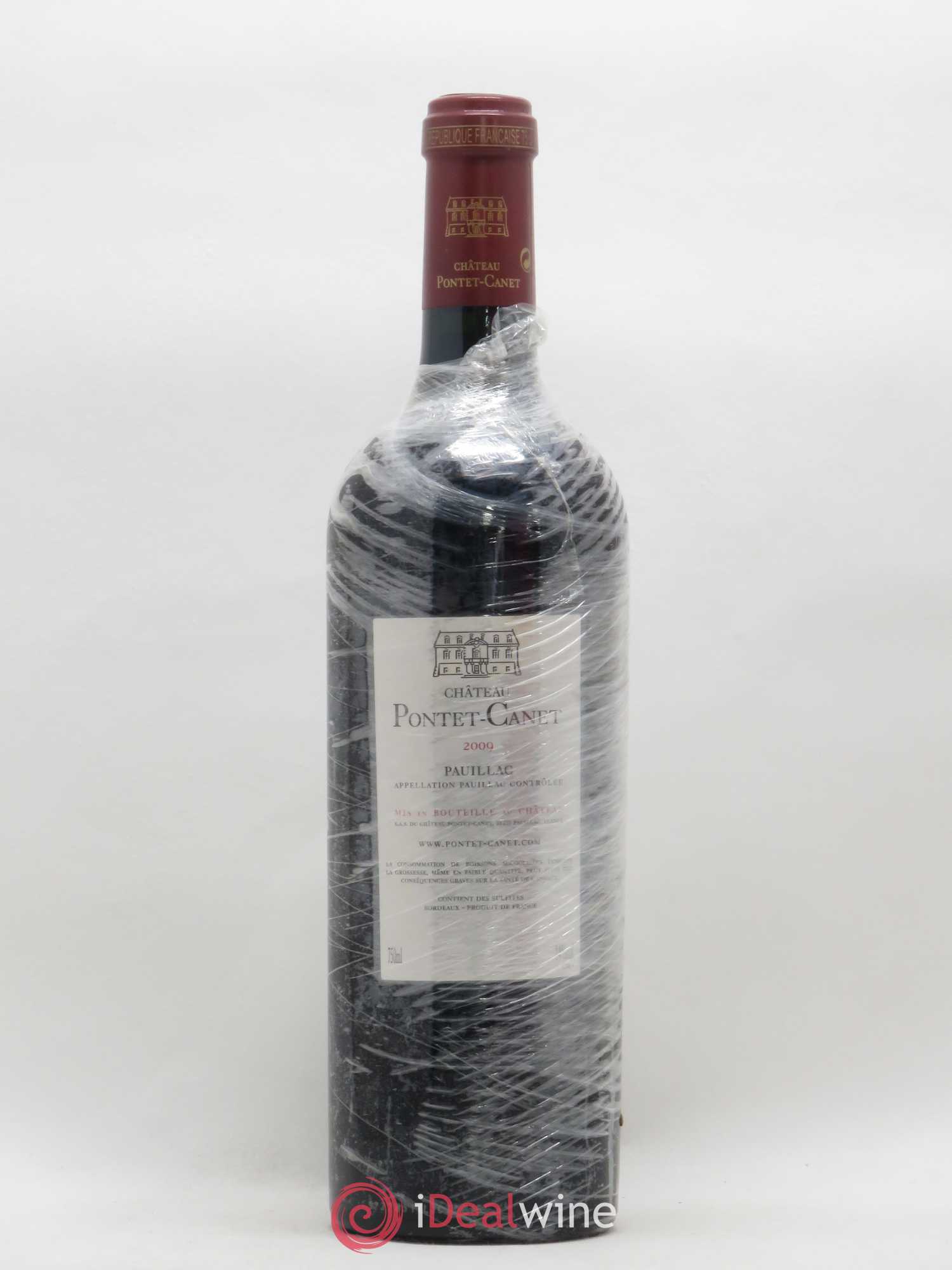 Château Pontet Canet 5ème Grand Cru Classé 2009 - Lot de 1 bouteille - 1