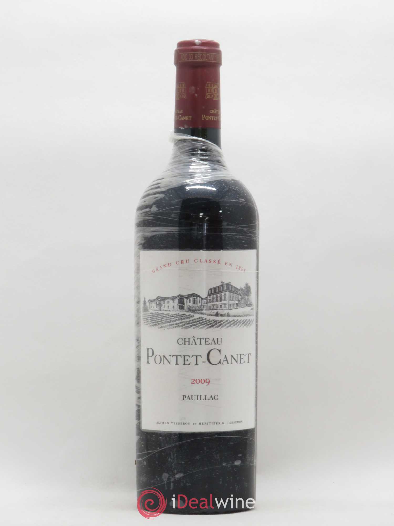 Château Pontet Canet 5ème Grand Cru Classé 2009 - Lot de 1 bouteille - 0