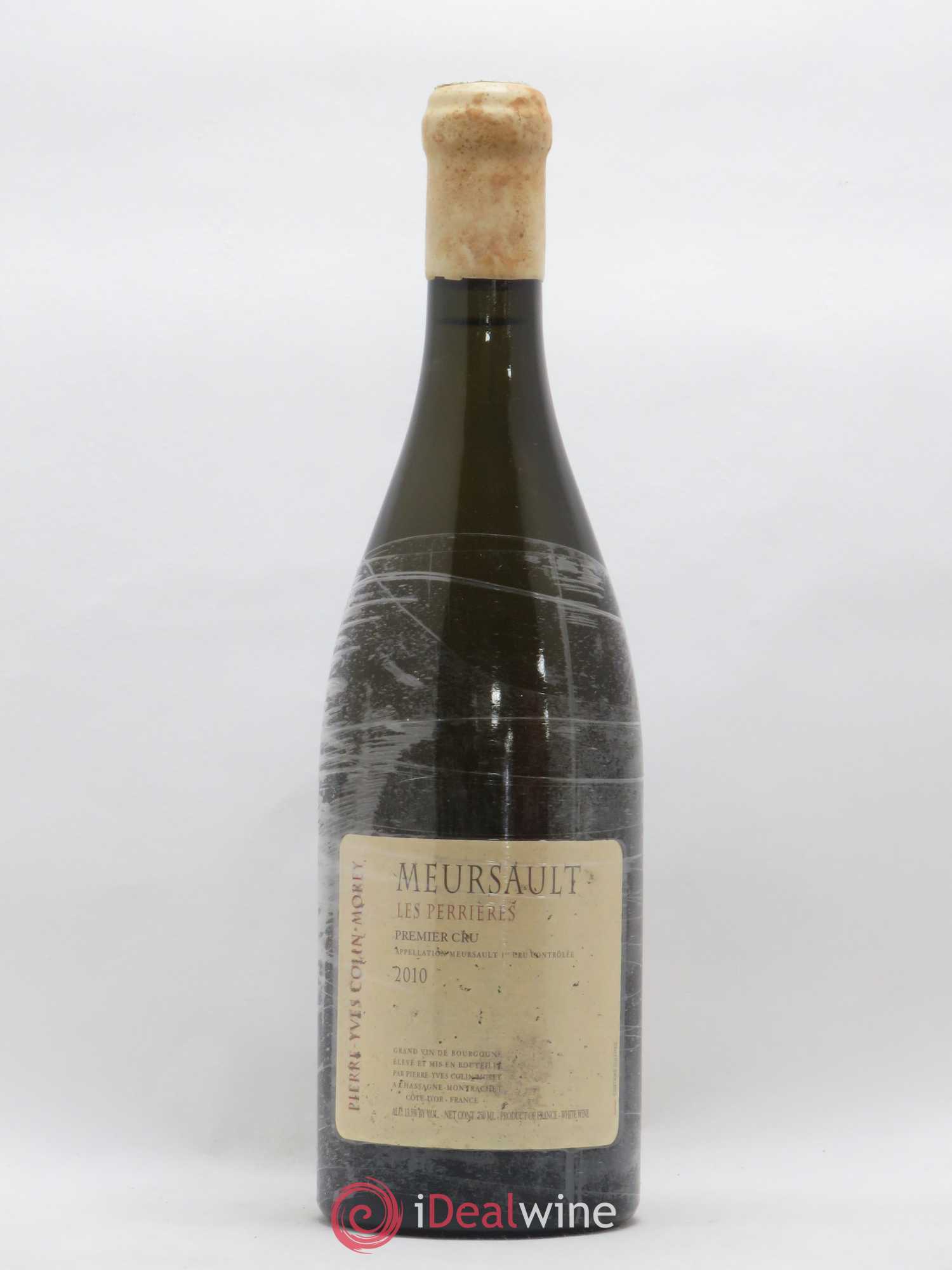Meursault 1er Cru Les Perrières Pierre-Yves Colin Morey 2010 - Lot de 1 bouteille - 0