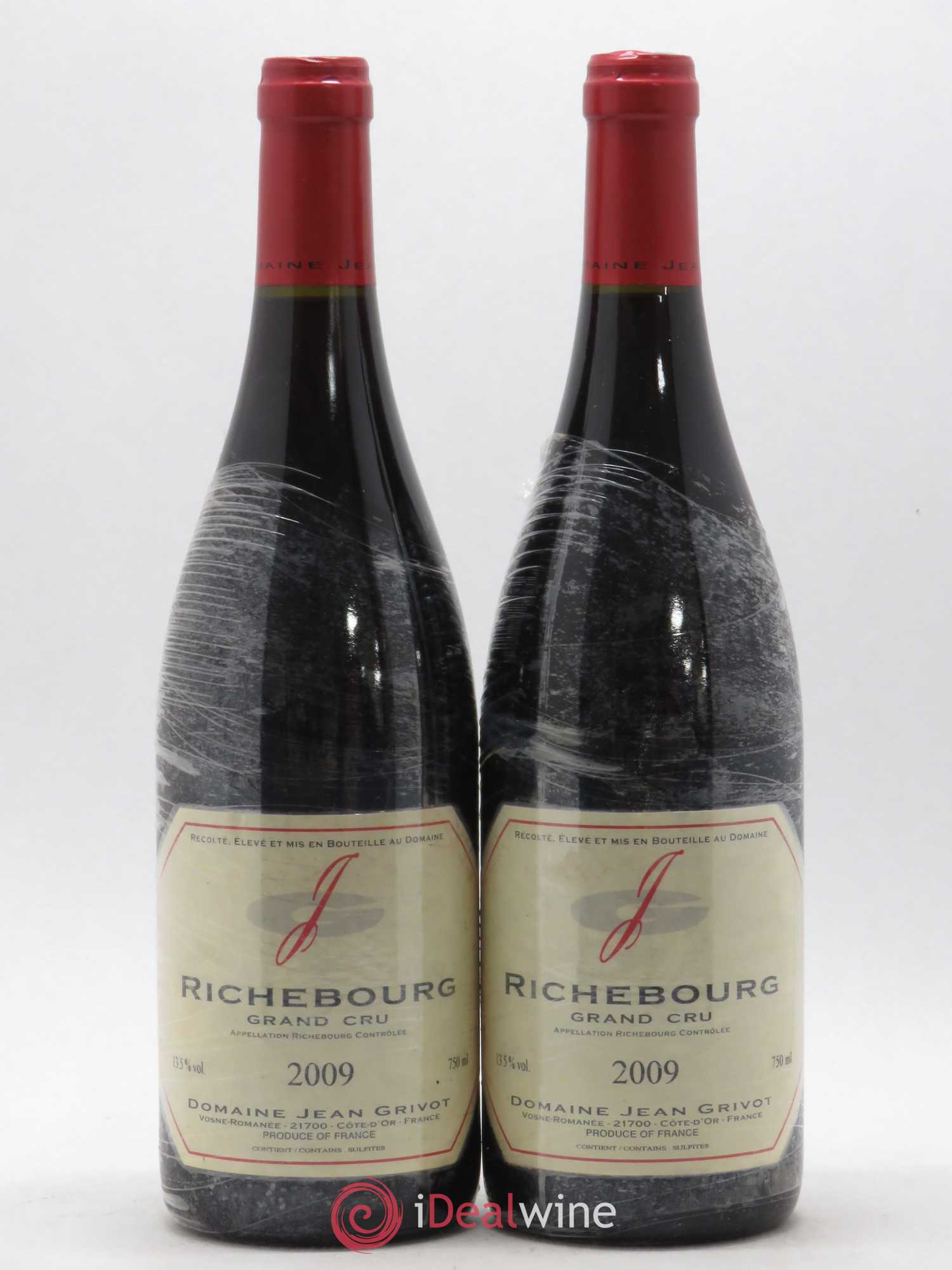 Richebourg Grand Cru Jean Grivot 2009 - Lot de 2 bouteilles - 0