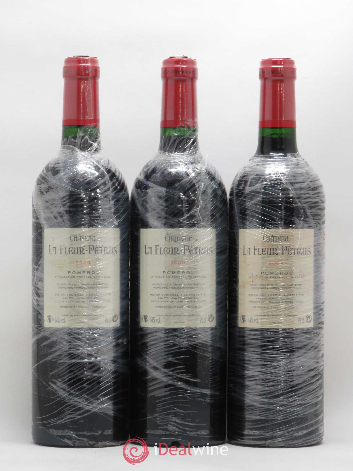 Château la Fleur Petrus 2009 - Lot de 3 bouteilles - 1