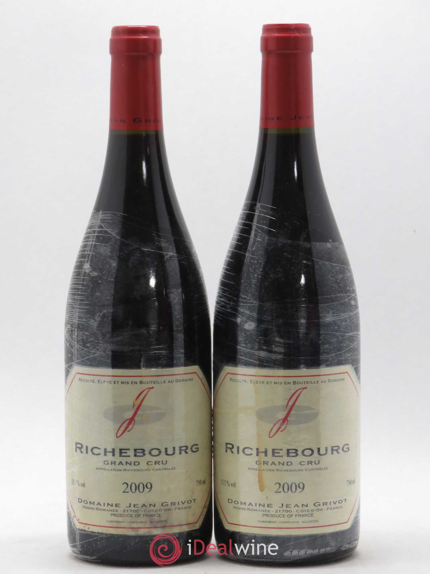 Richebourg Grand Cru Jean Grivot 2009 - Lot de 2 bouteilles - 0