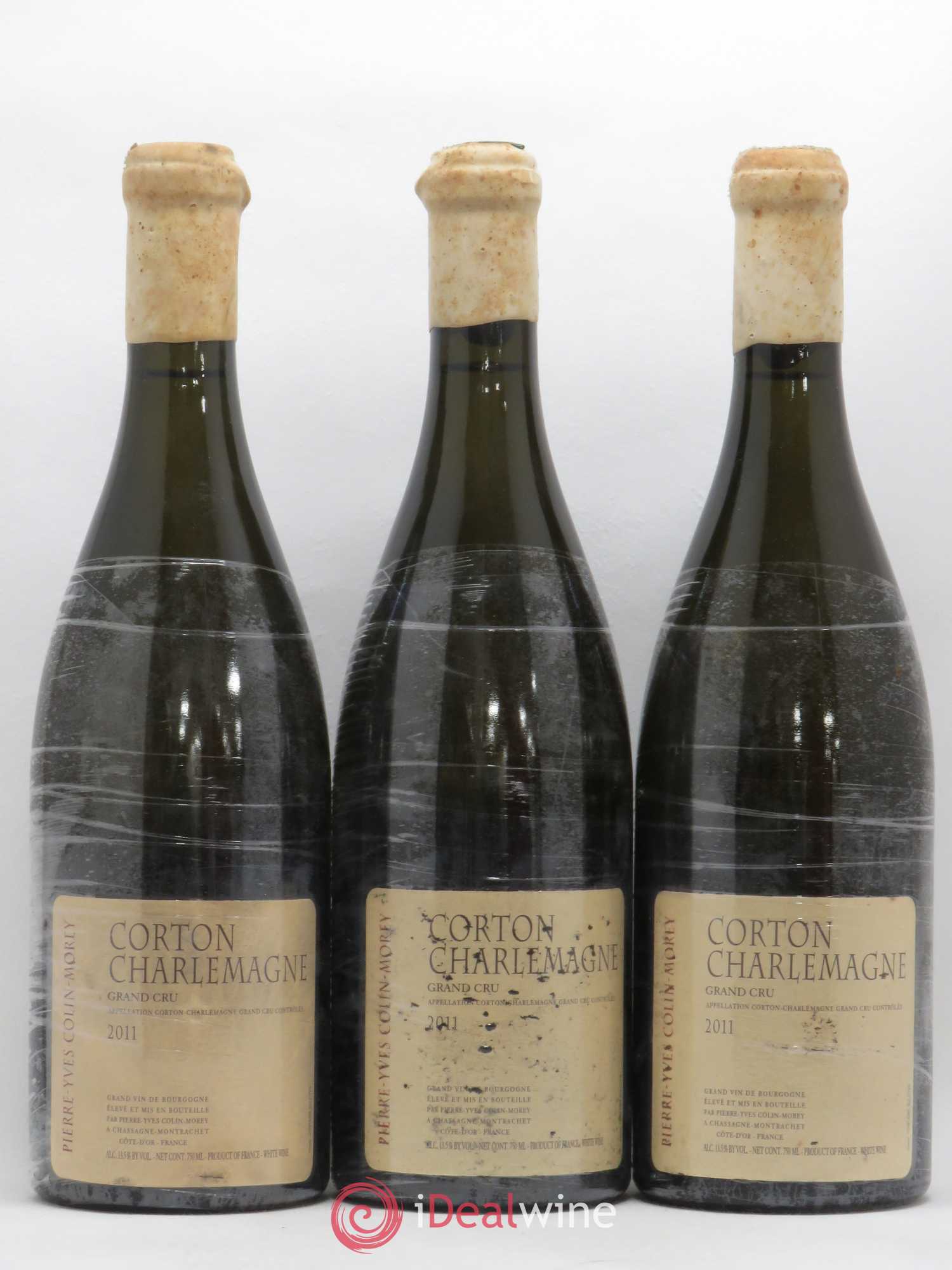 Corton-Charlemagne Grand Cru Pierre-Yves Colin Morey 2011 - Lot de 3 bouteilles - 0