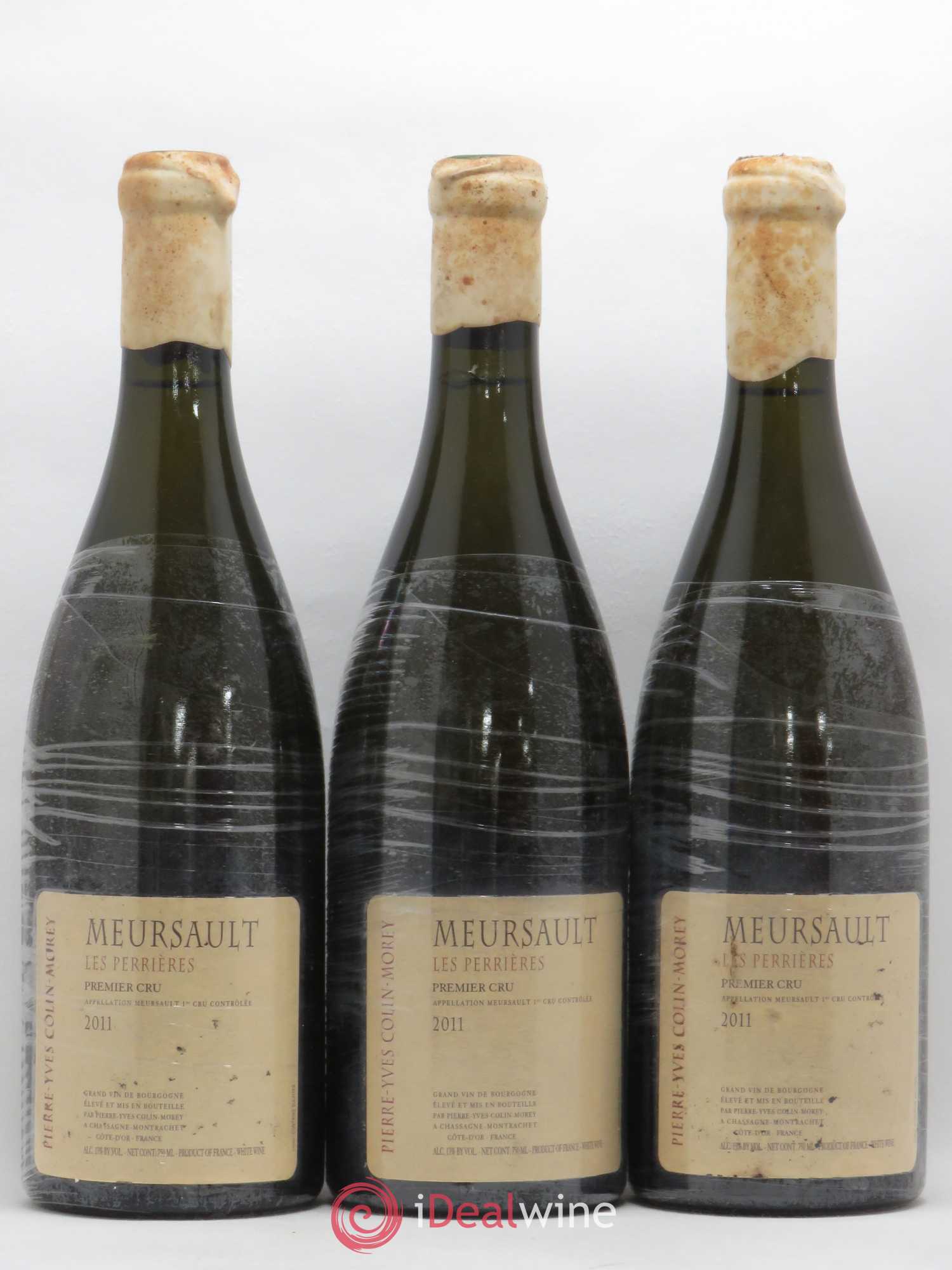 Meursault 1er Cru Les Perrières Pierre-Yves Colin Morey 2011 - Lot de 3 bouteilles - 0
