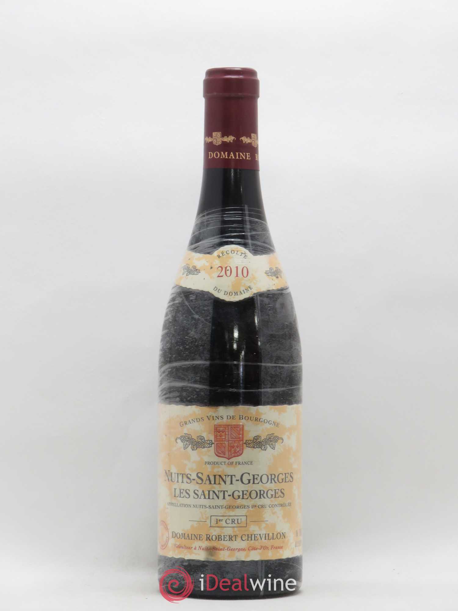 Nuits-Saint-Georges 1er Cru Les Saint Georges Robert Chevillon 2010 - Lot de 1 bouteille - 0