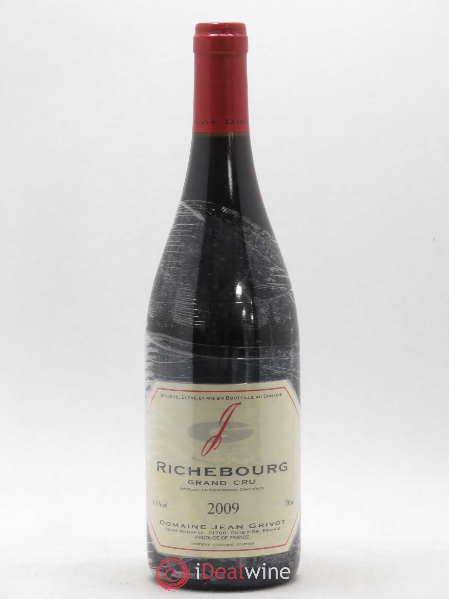 Richebourg Grand Cru Jean Grivot 2009 - Lot de 1 bouteille - 0