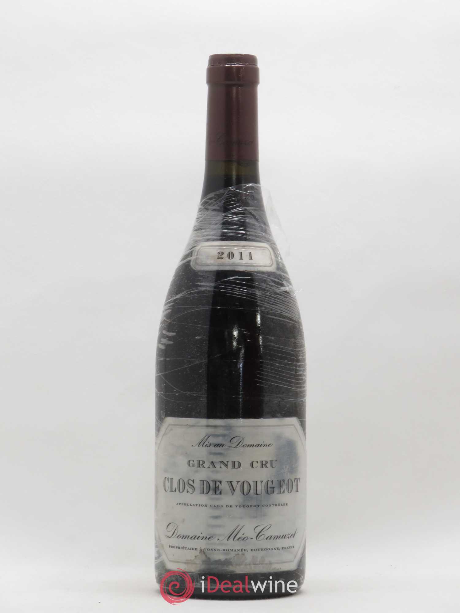 Clos de Vougeot Grand Cru Méo-Camuzet (Domaine) 2011 - Lot de 1 bouteille - 0