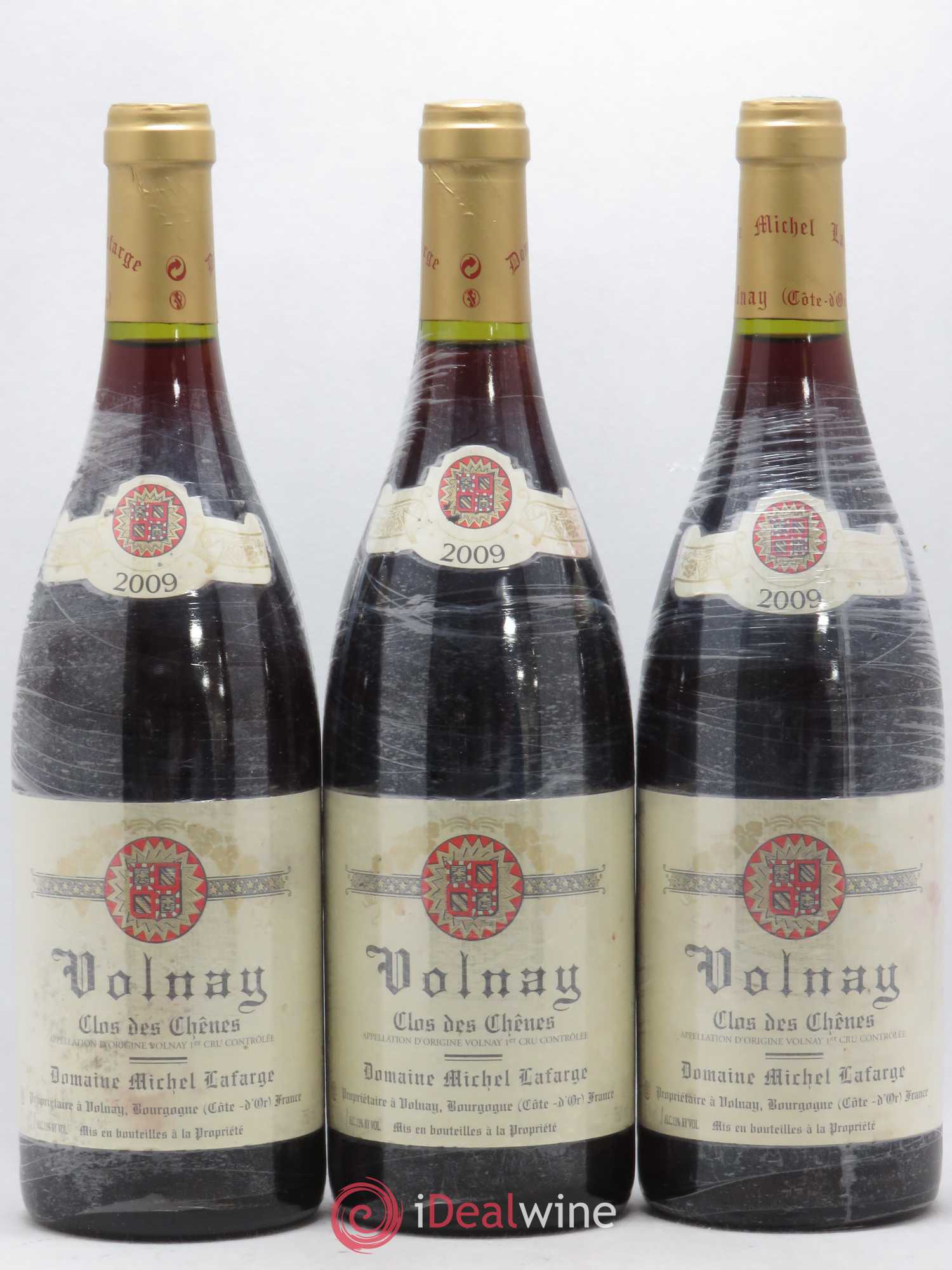 Volnay 1er Cru Clos des Chênes Lafarge (Domaine) 2009 - Lot de 3 bouteilles - 0