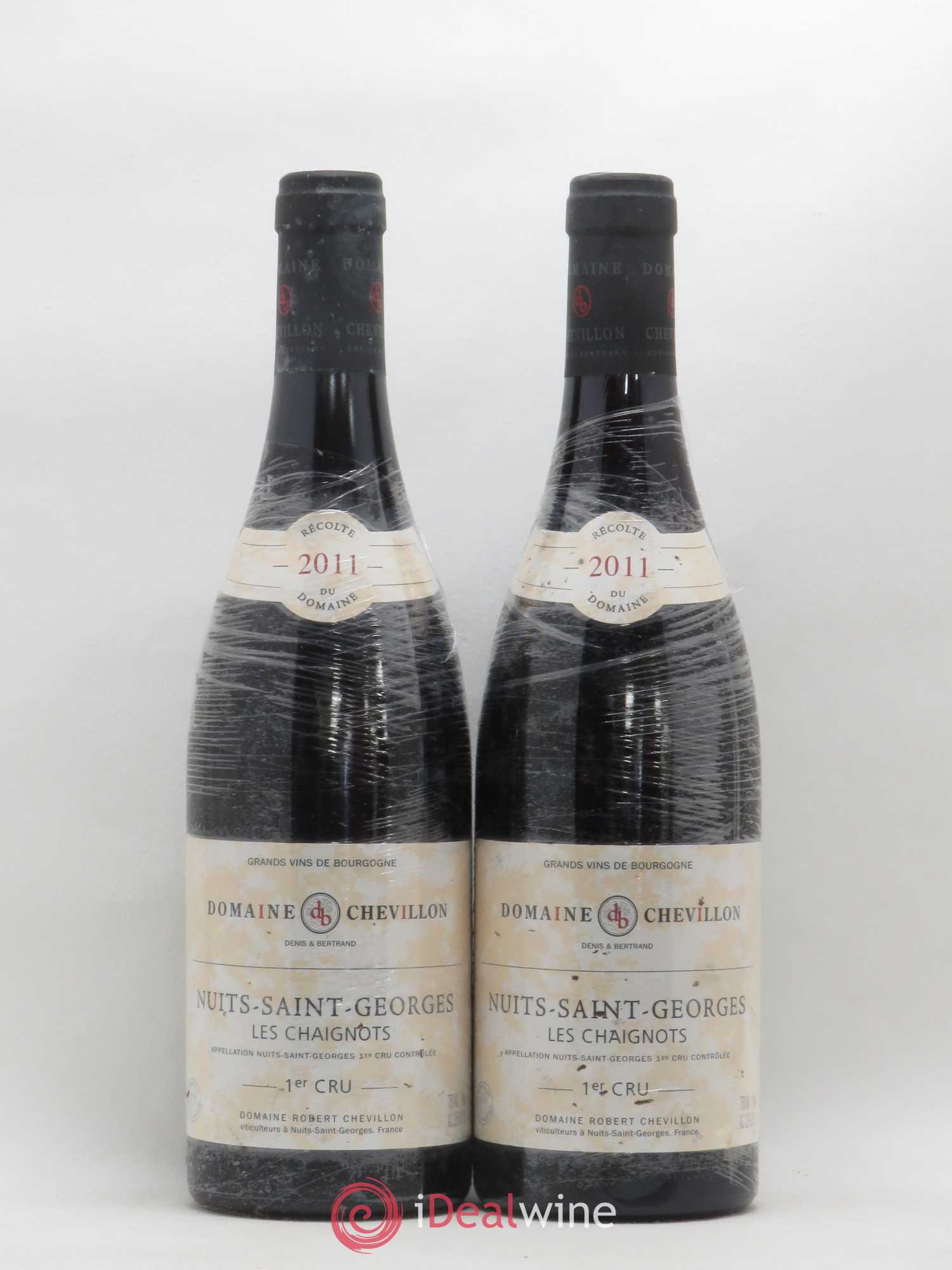 Nuits-Saint-Georges 1er Cru Les Chaignots Robert Chevillon 2011 - Lot de 2 bouteilles - 0