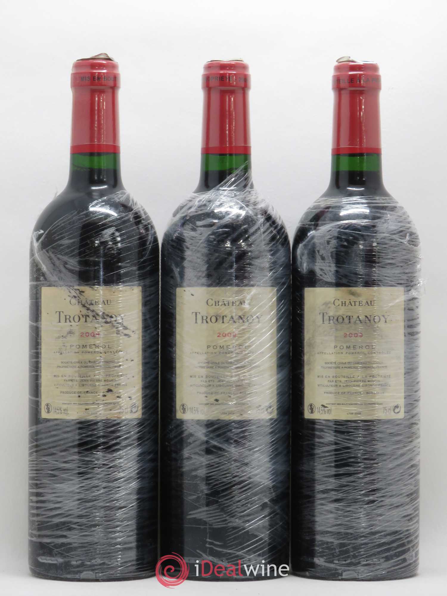 Château Trotanoy 2009 - Lot de 3 bouteilles - 1
