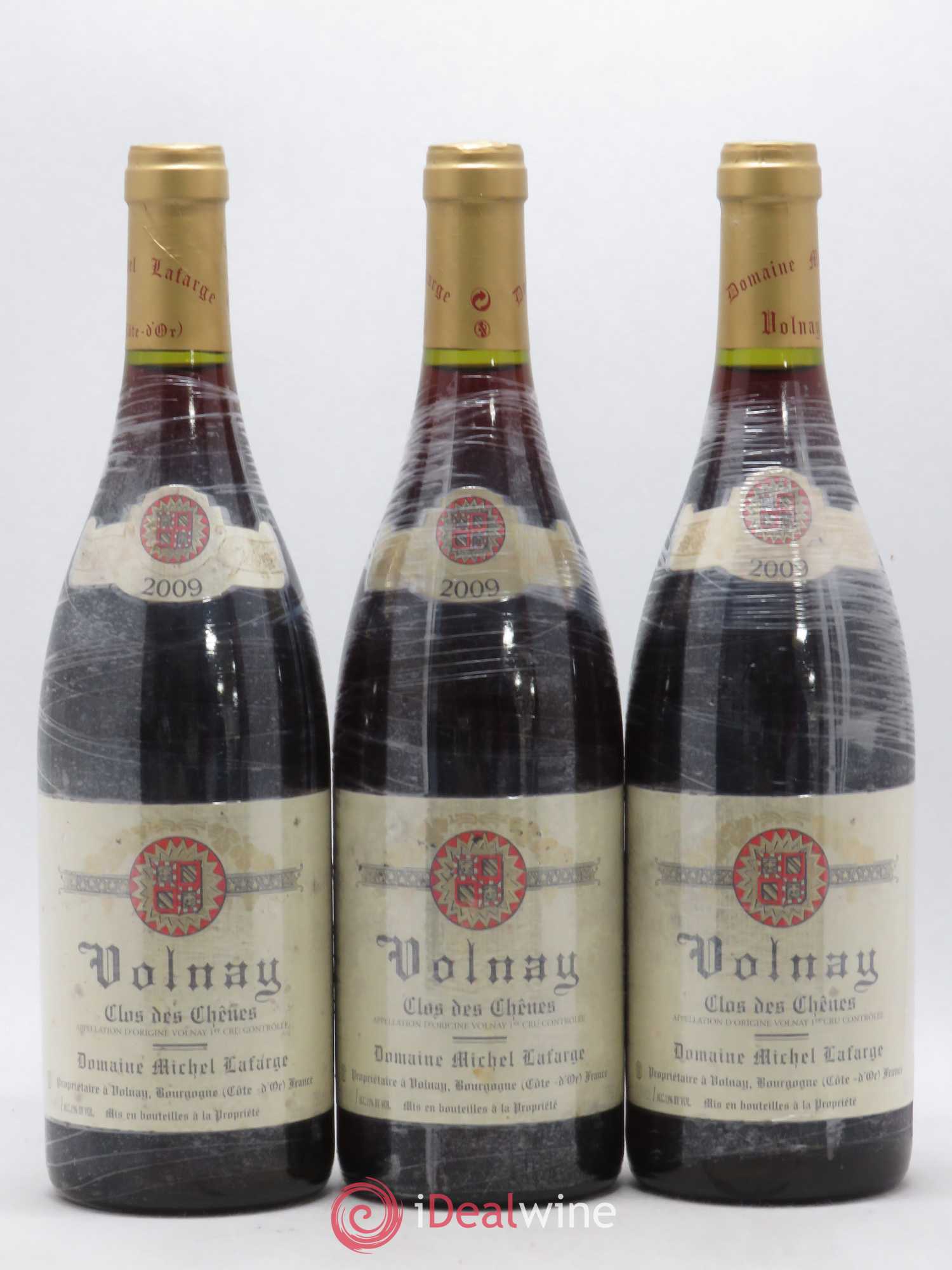 Volnay 1er Cru Clos des Chênes Lafarge (Domaine) 2009 - Lot de 3 bouteilles - 0