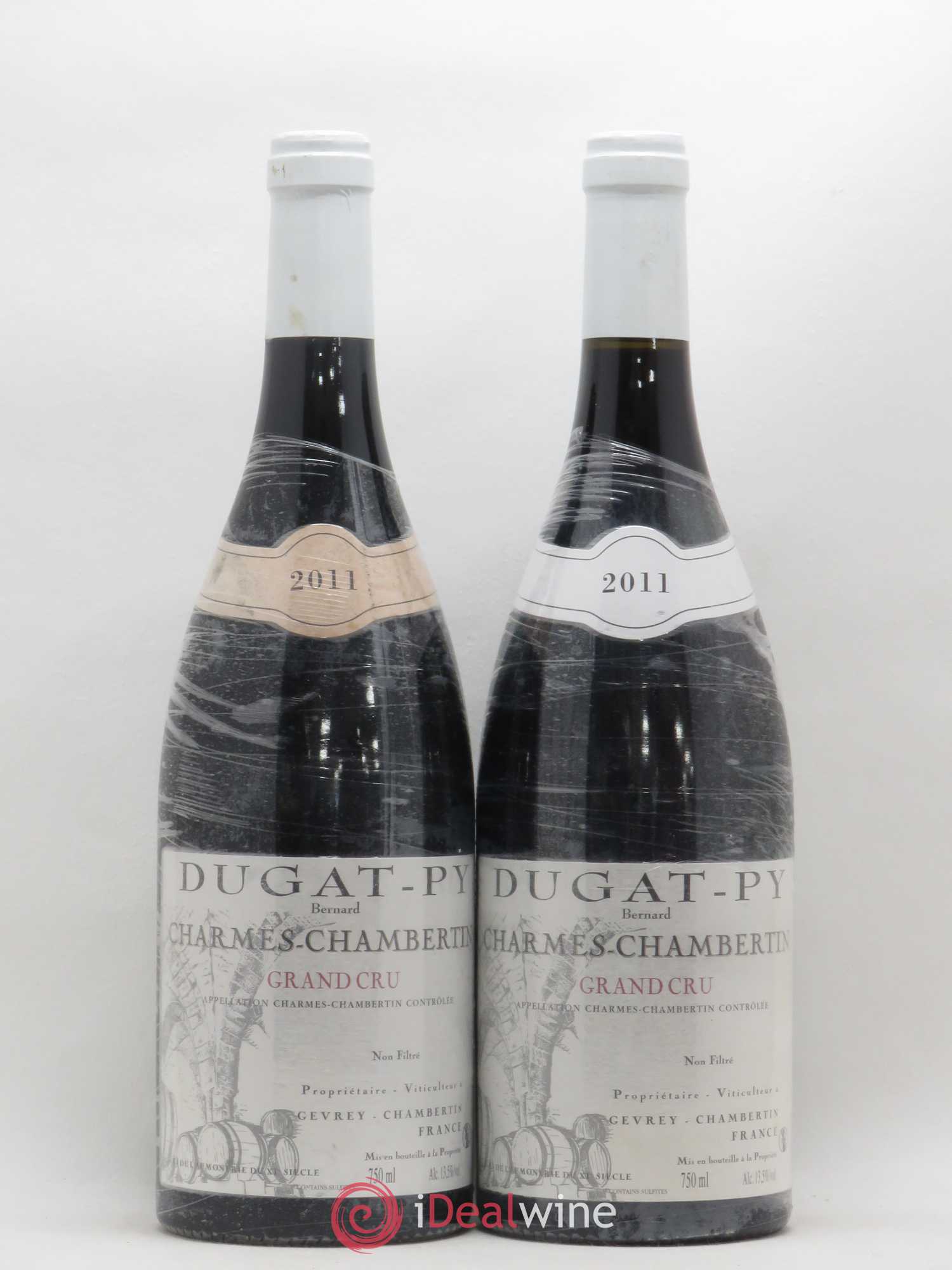 Charmes-Chambertin Grand Cru Dugat-Py 2011 - Lot de 2 bouteilles - 0