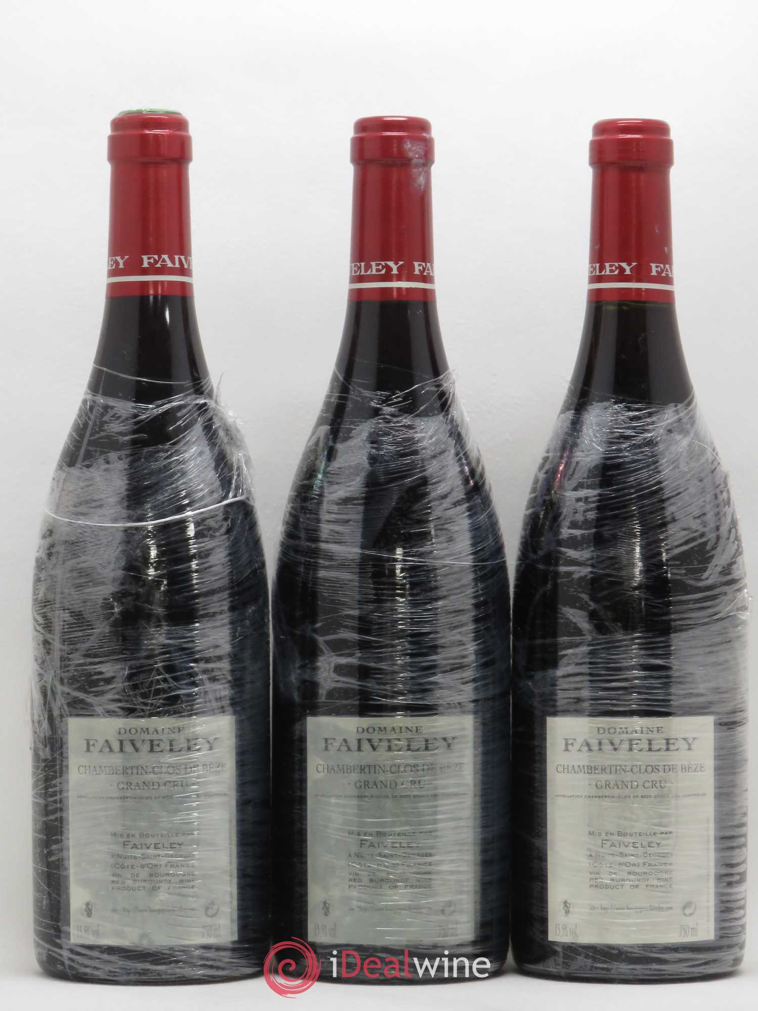 Chambertin Clos de Bèze Grand Cru Faiveley 2010 - Lot de 3 bouteilles - 1