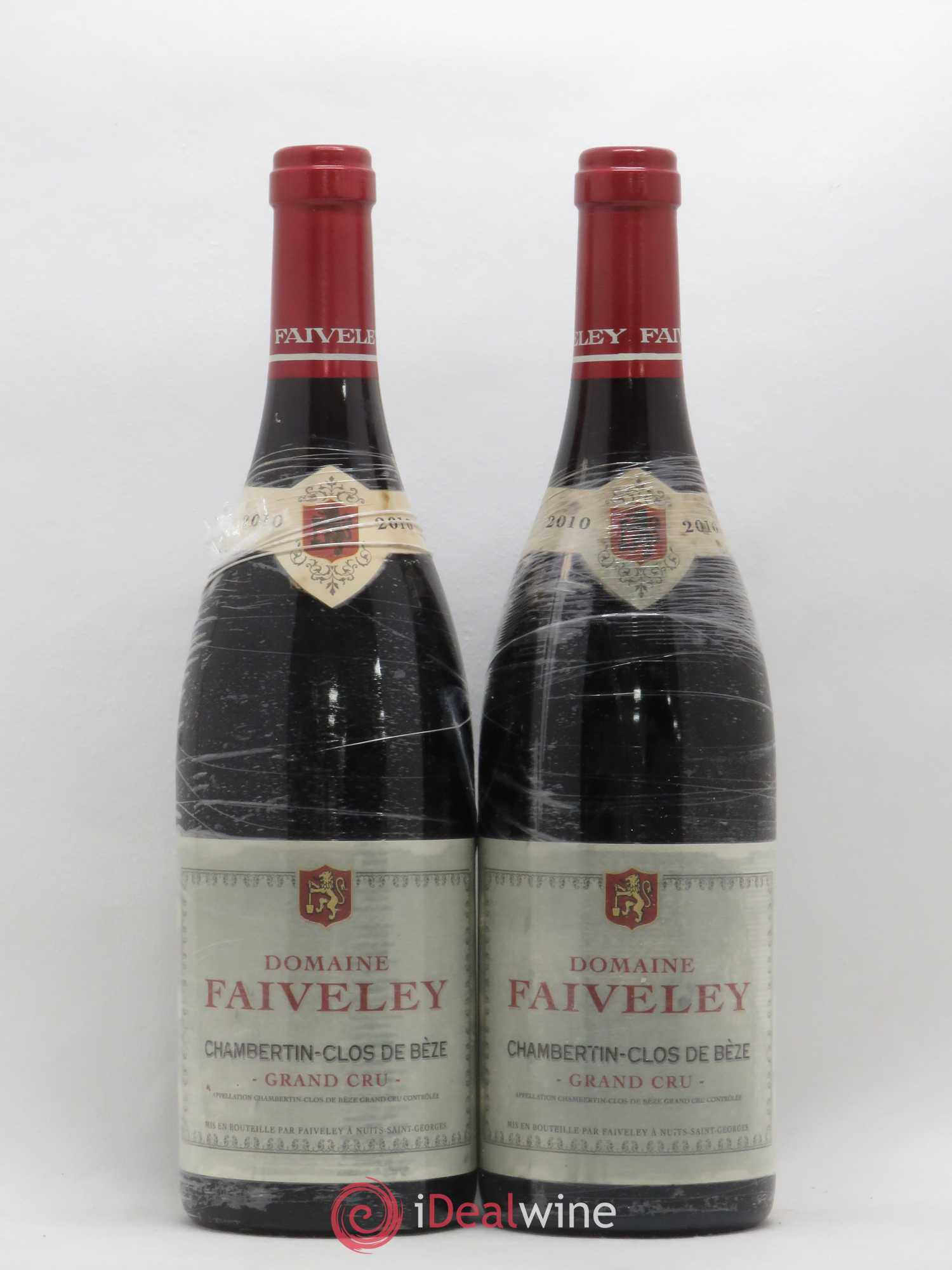 Chambertin Clos de Bèze Grand Cru Faiveley 2010 - Lot de 2 bouteilles - 0
