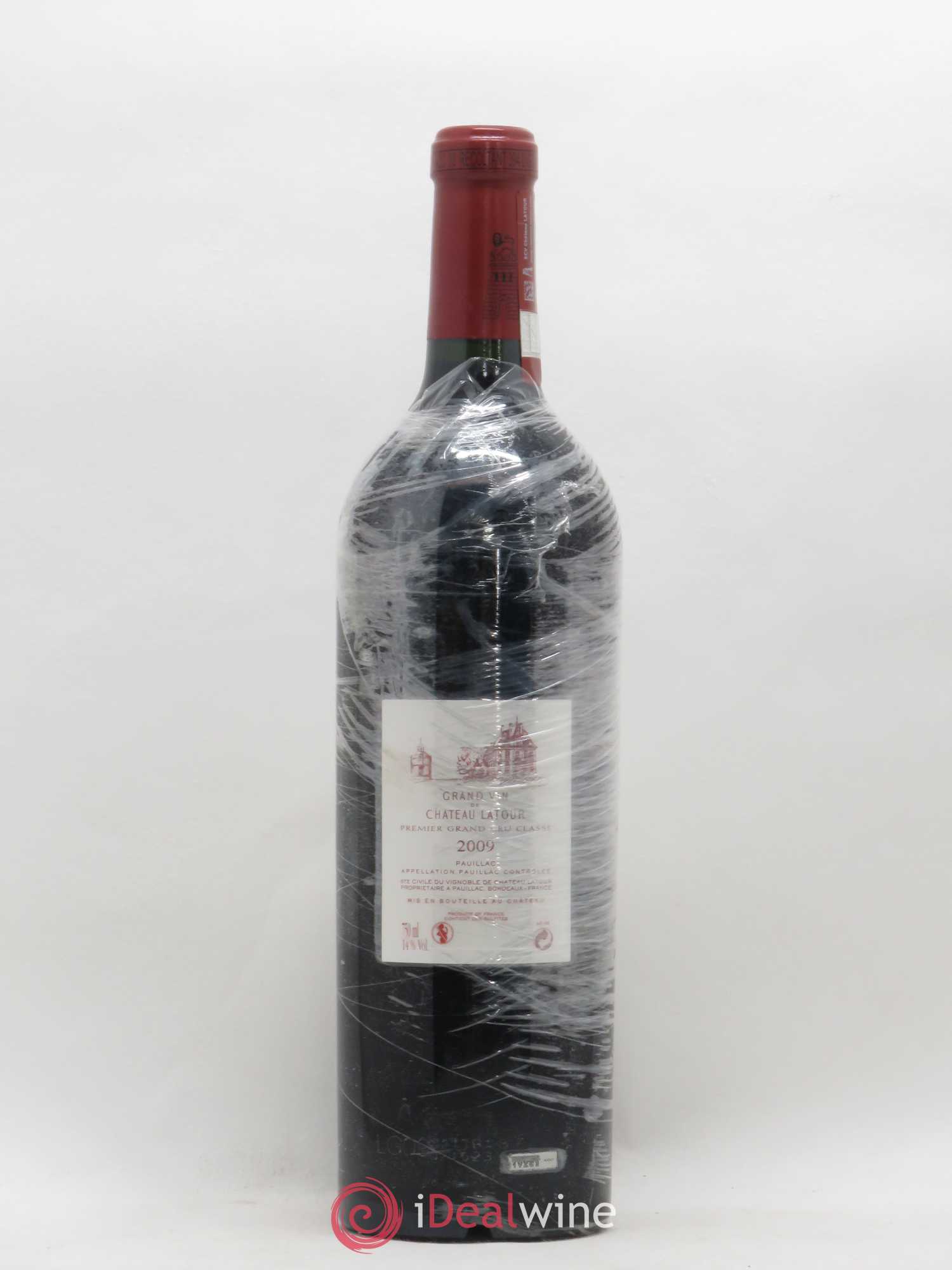 Château Latour 1er Grand Cru Classé 2009 - Lot de 1 bouteille - 1