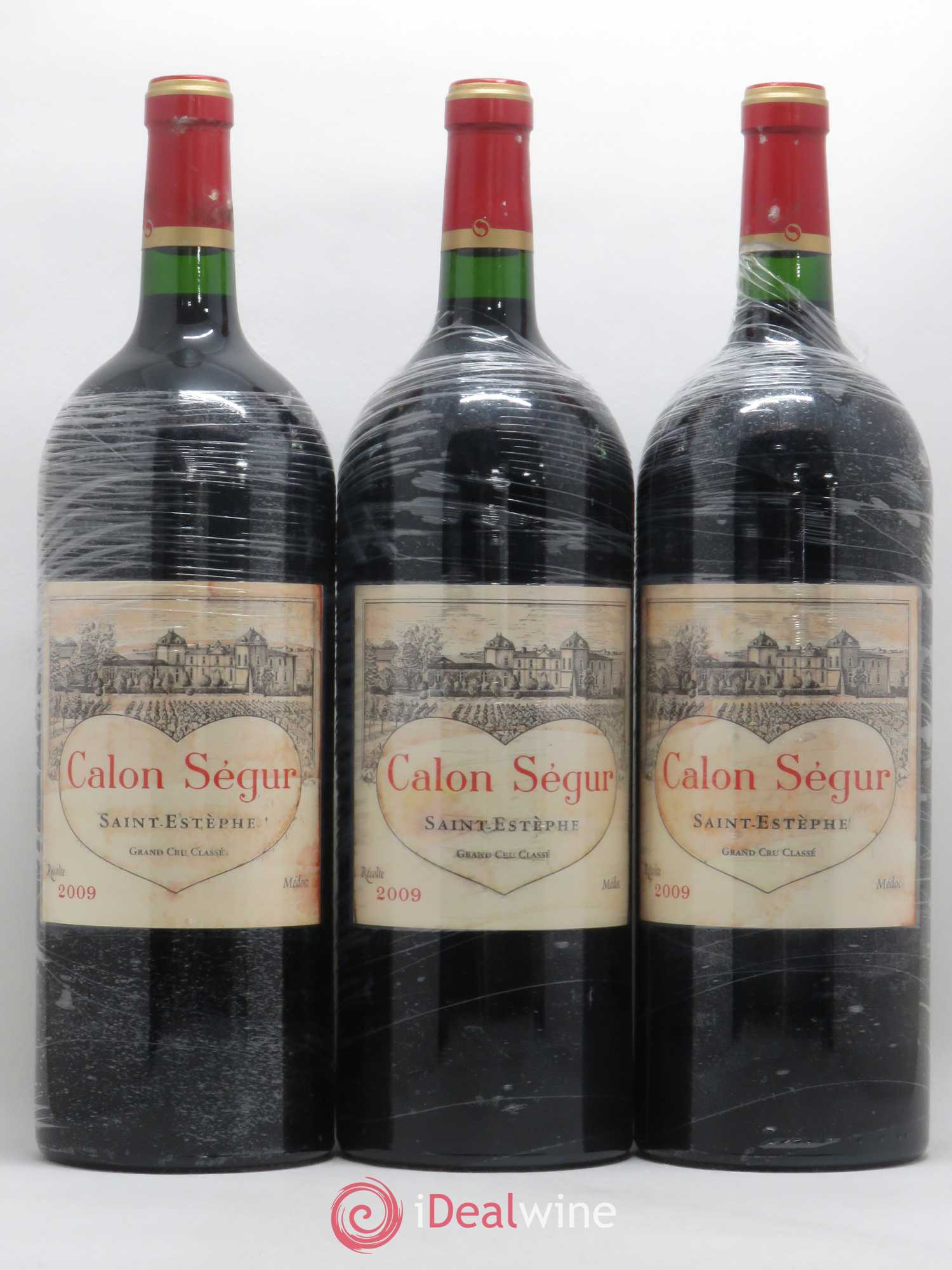 Château Calon Ségur 3ème Grand Cru Classé 2009 - Lot de 3 magnums - 0