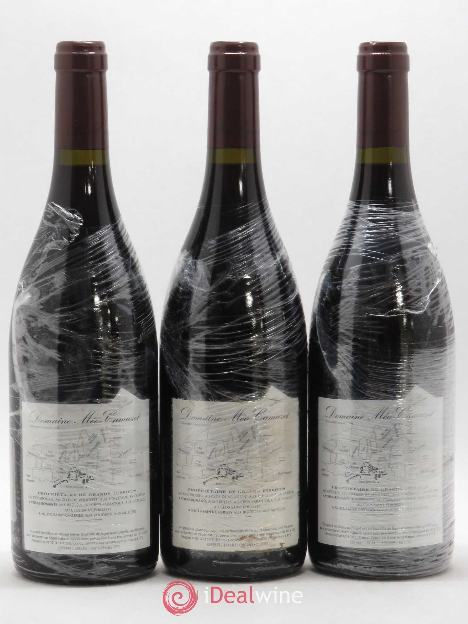 Corton Grand Cru Clos Rognet Méo-Camuzet (Domaine) 2015 - Lot de 3 bouteilles - 1