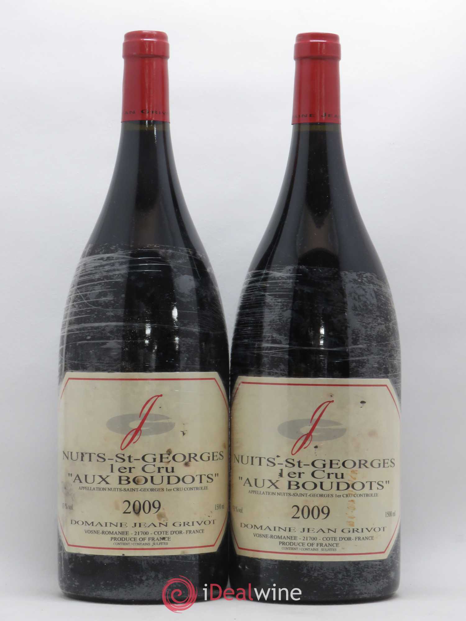 Nuits-Saint-Georges 1er Cru Aux boudots Jean Grivot 2009 - Posten von 2 Magnum - 0