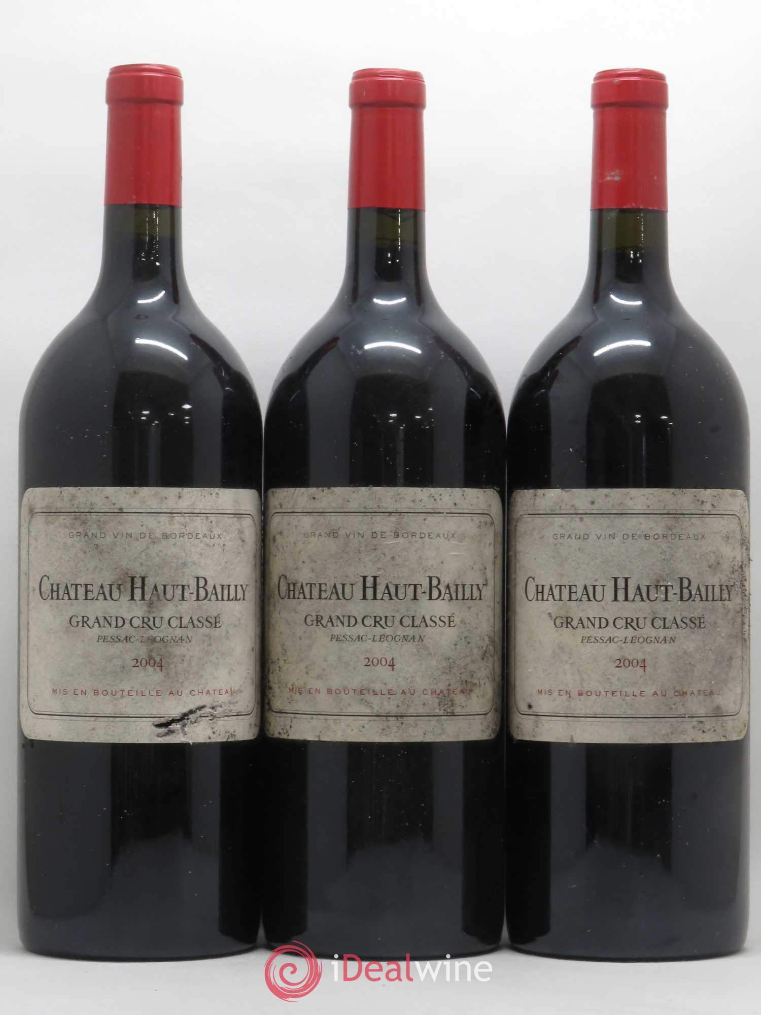 Château Haut-Bailly Cru Classé de Graves 2004 - Lot de 3 magnums - 0