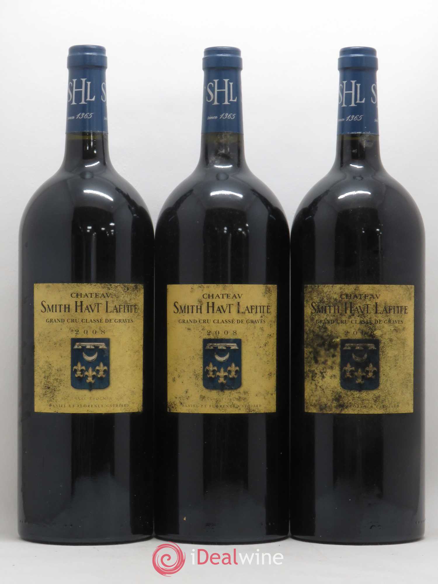 Château Smith Haut Lafitte Cru Classé de Graves 2008 - Lot de 3 magnums - 0