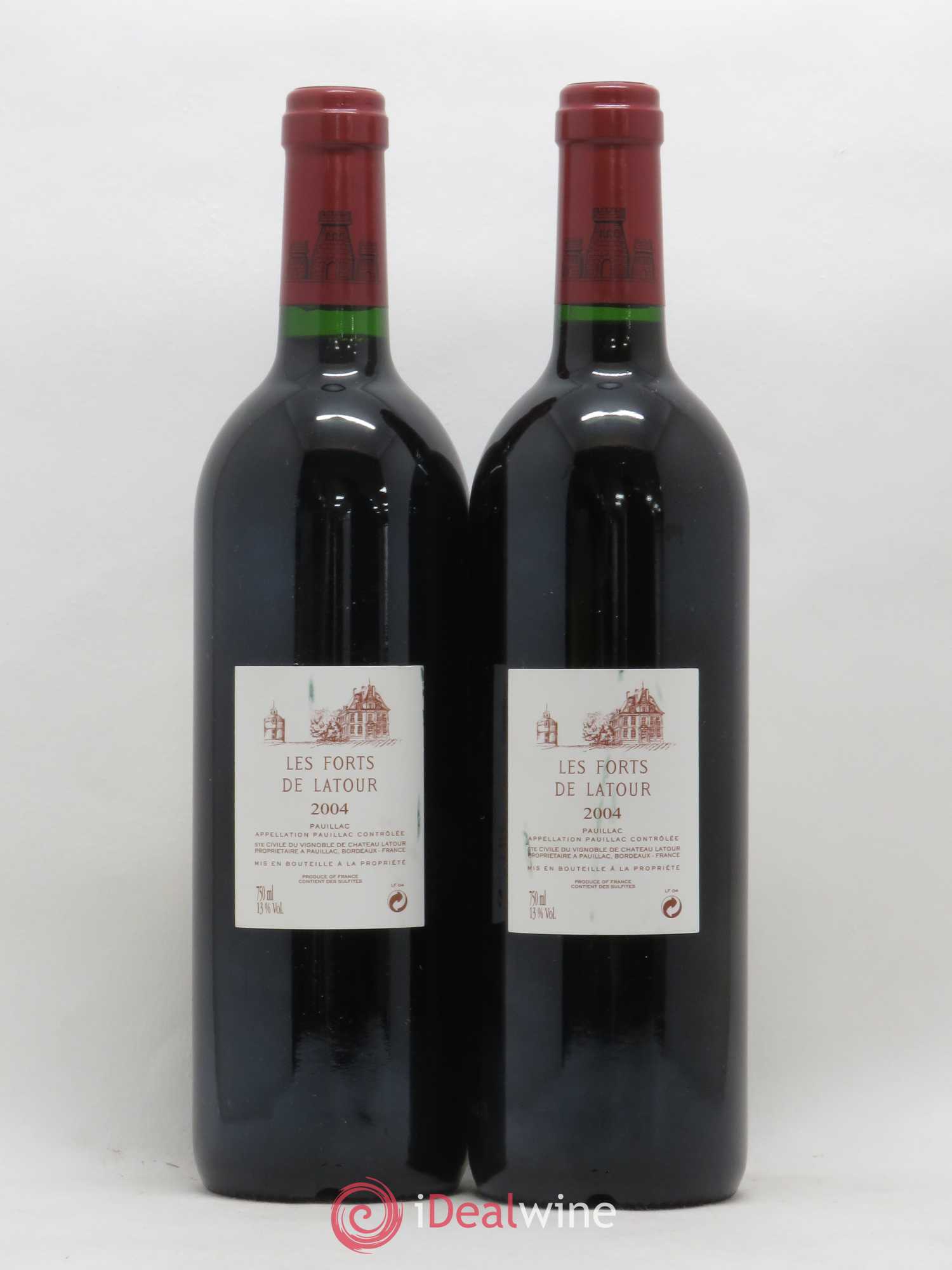 Les Forts de Latour Second Vin 2004 - Lot de 2 bouteilles - 1