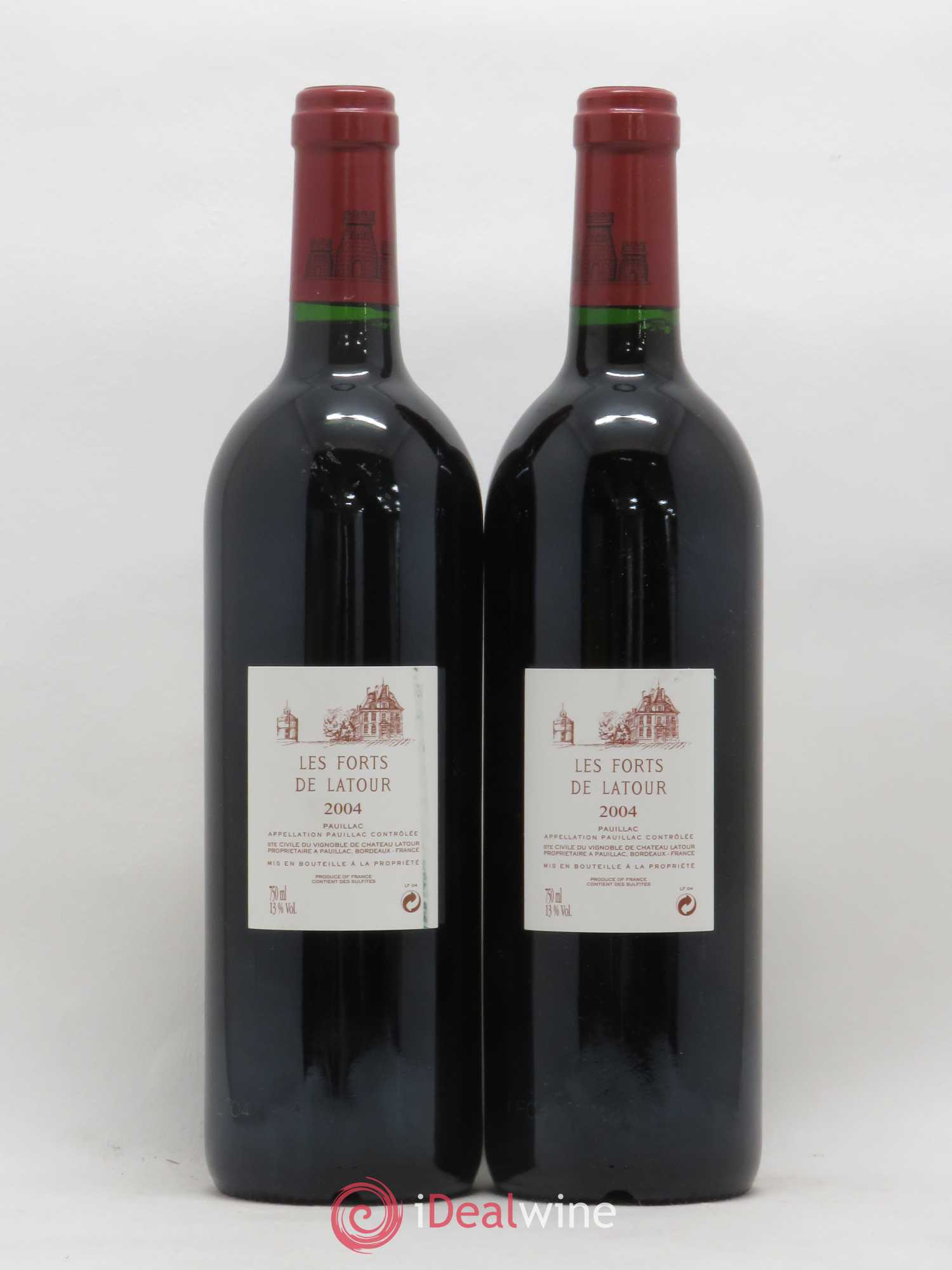 Les Forts de Latour Second Vin 2004 - Lot de 2 bouteilles - 1