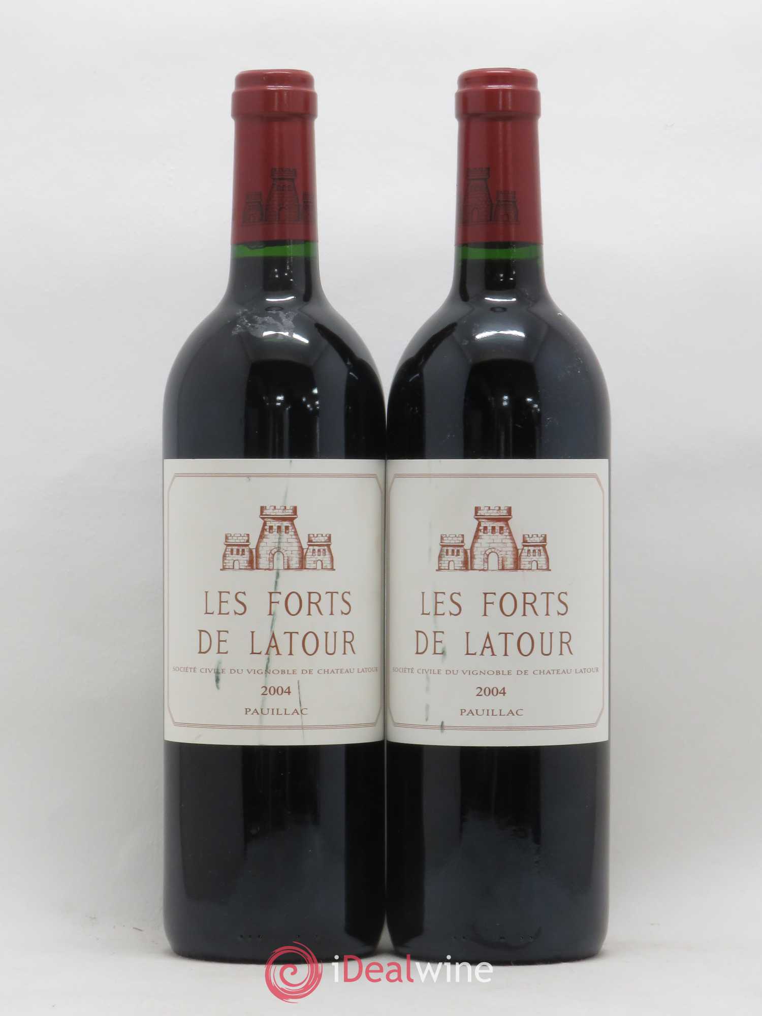 Les Forts de Latour Second Vin 2004 - Lot de 2 bouteilles - 0