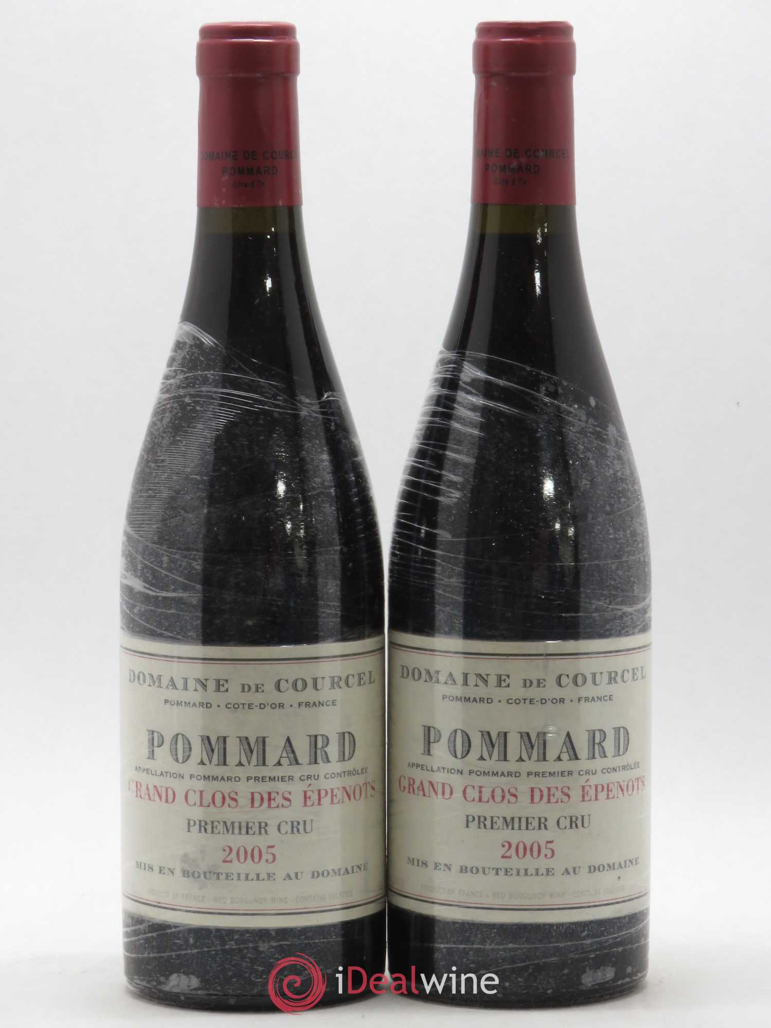 Pommard 1er Cru Grand Clos des Epenots de Courcel (Domaine) 2005 - Lot de 2 bouteilles - 0