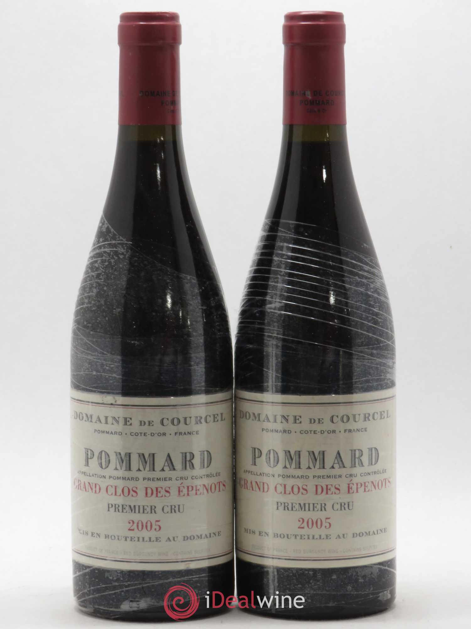 Pommard 1er Cru Grand Clos des Epenots de Courcel (Domaine) 2005 - Lot de 2 bouteilles - 0