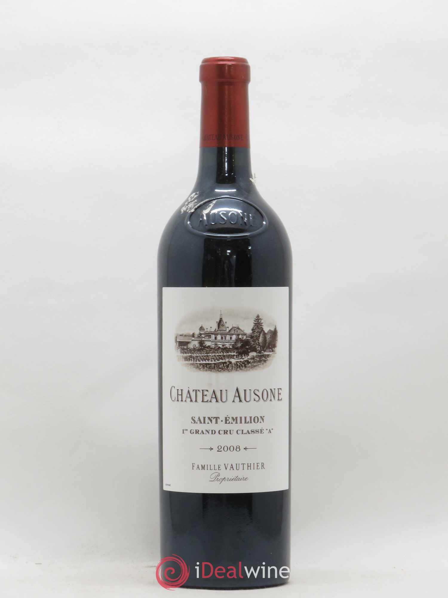 Château Ausone 1er Grand Cru Classé A 2008 - Lot de 1 bouteille - 0