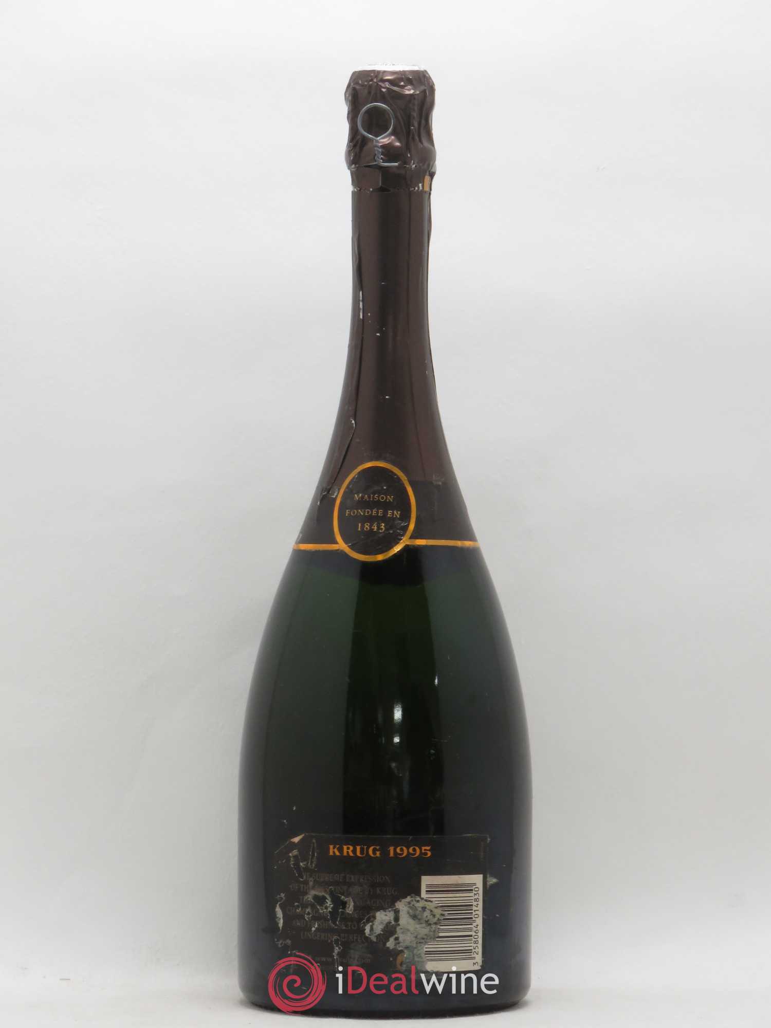 Vintage Krug brut 1995 - Lot de 1 bouteille - 1