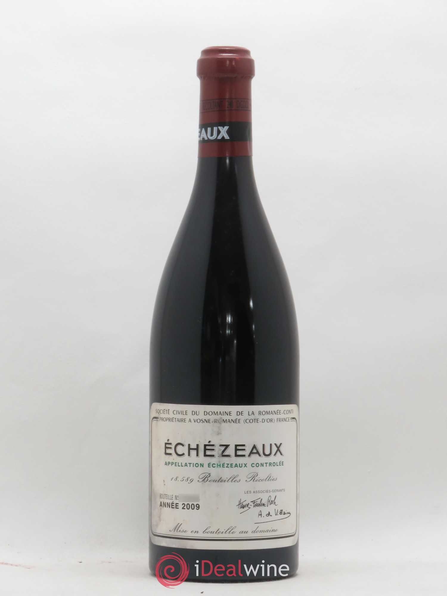Echezeaux Grand Cru Domaine de la Romanée-Conti 2009 - Lot de 1 bouteille - 0