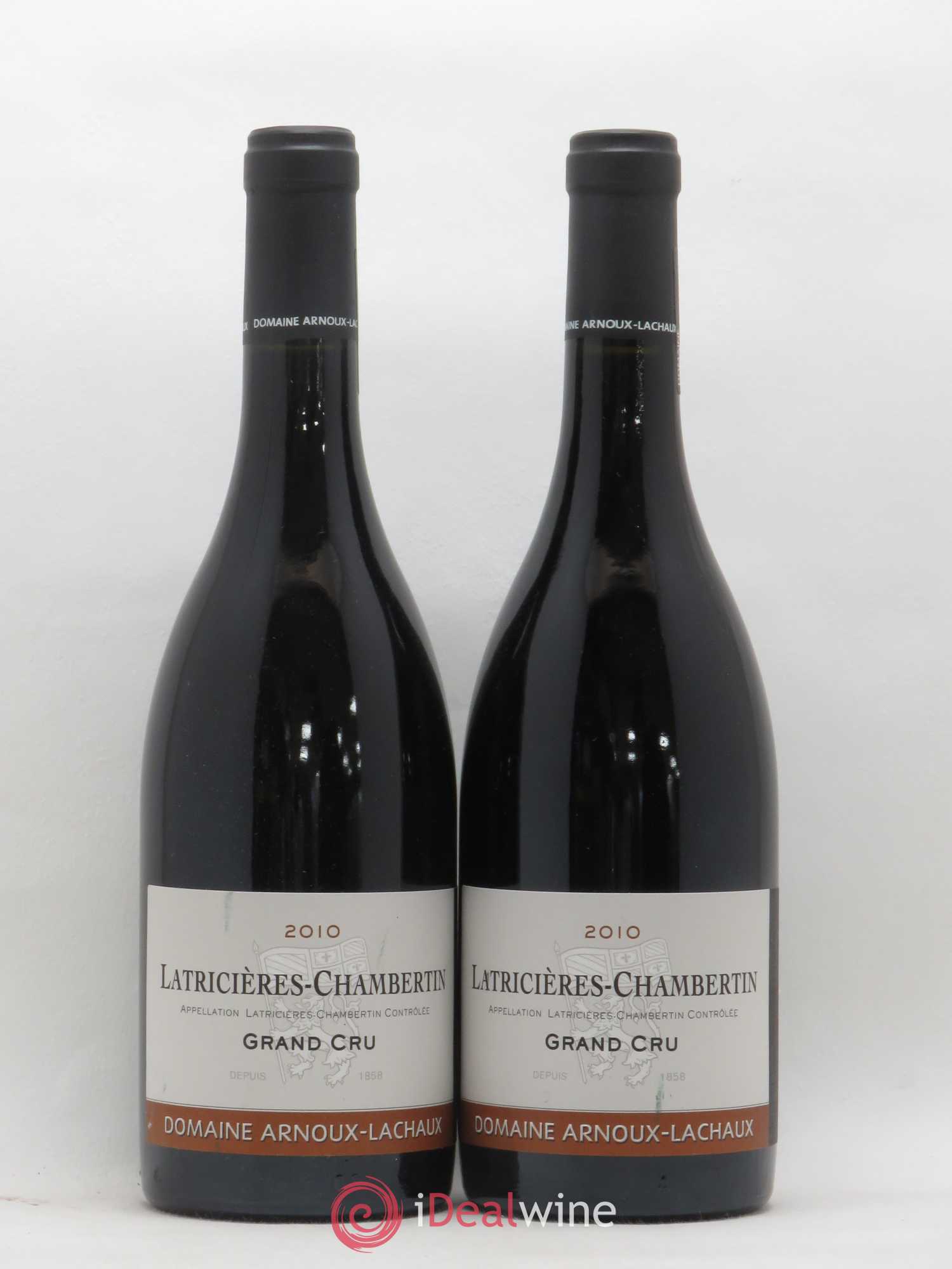 Latricières-Chambertin Grand Cru Arnoux-Lachaux (Domaine) 2010 - Lot de 2 bouteilles - 0
