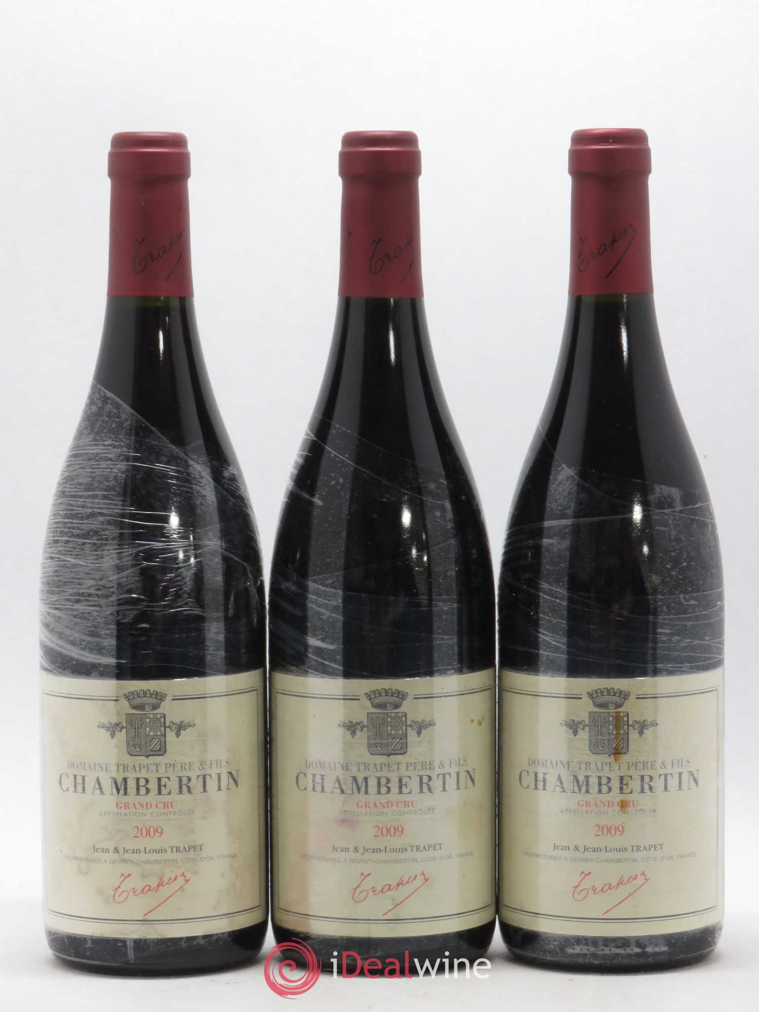 Chambertin Grand Cru Domaine Trapet 2009 - Lot de 3 bouteilles - 0