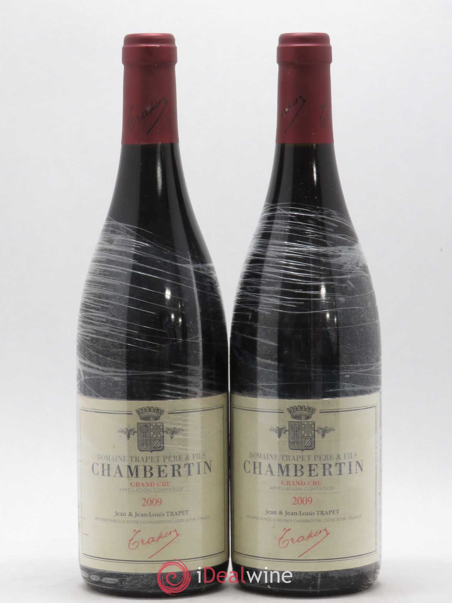Chambertin Grand Cru Domaine Trapet 2009 - Lot de 2 bouteilles - 0
