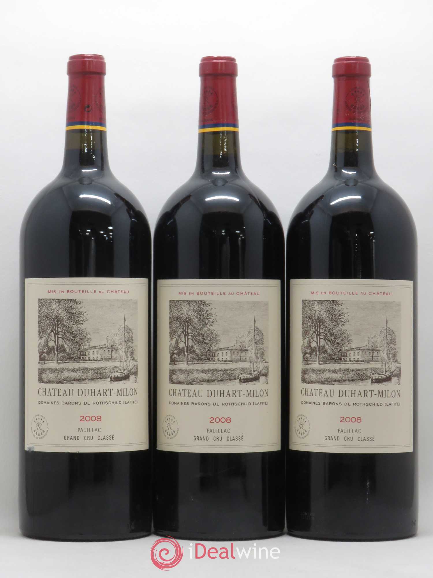 Château Duhart-Milon 4ème Grand Cru Classé 2008 - Lot de 6 magnums - 1