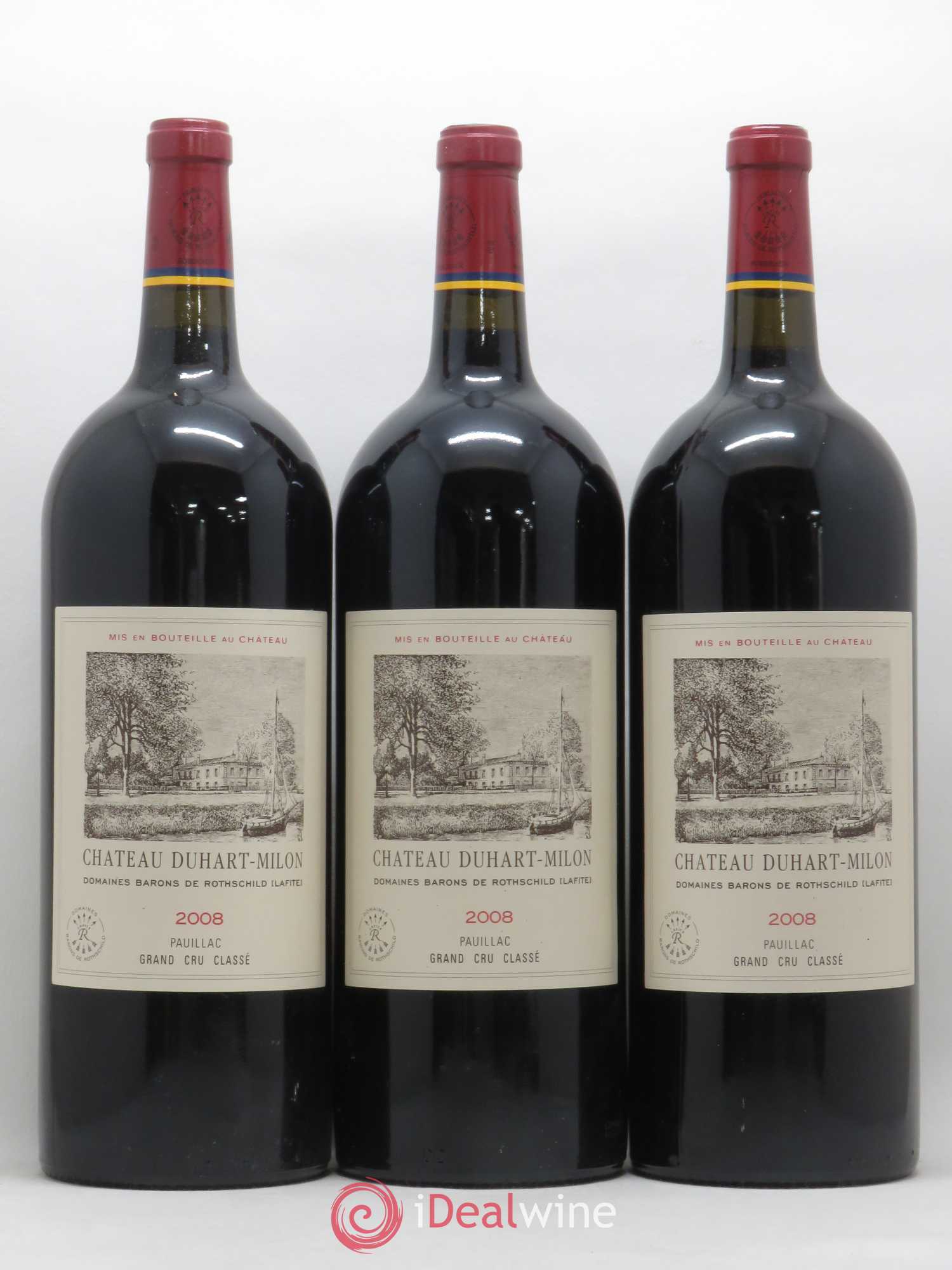 Château Duhart-Milon 4ème Grand Cru Classé 2008 - Lot de 6 magnums - 2
