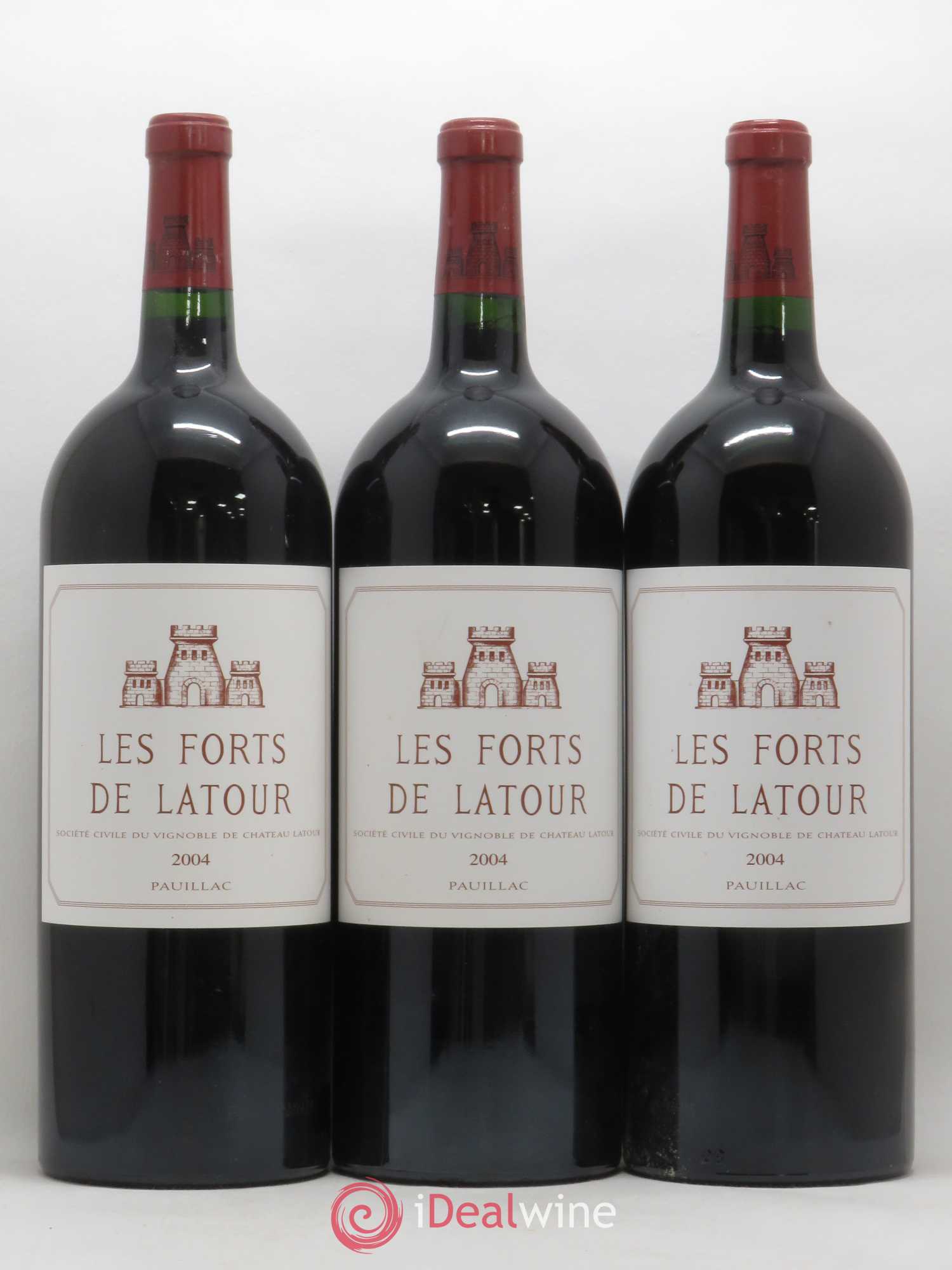 Les Forts de Latour Second Vin 2004 - Lot de 6 magnums - 1