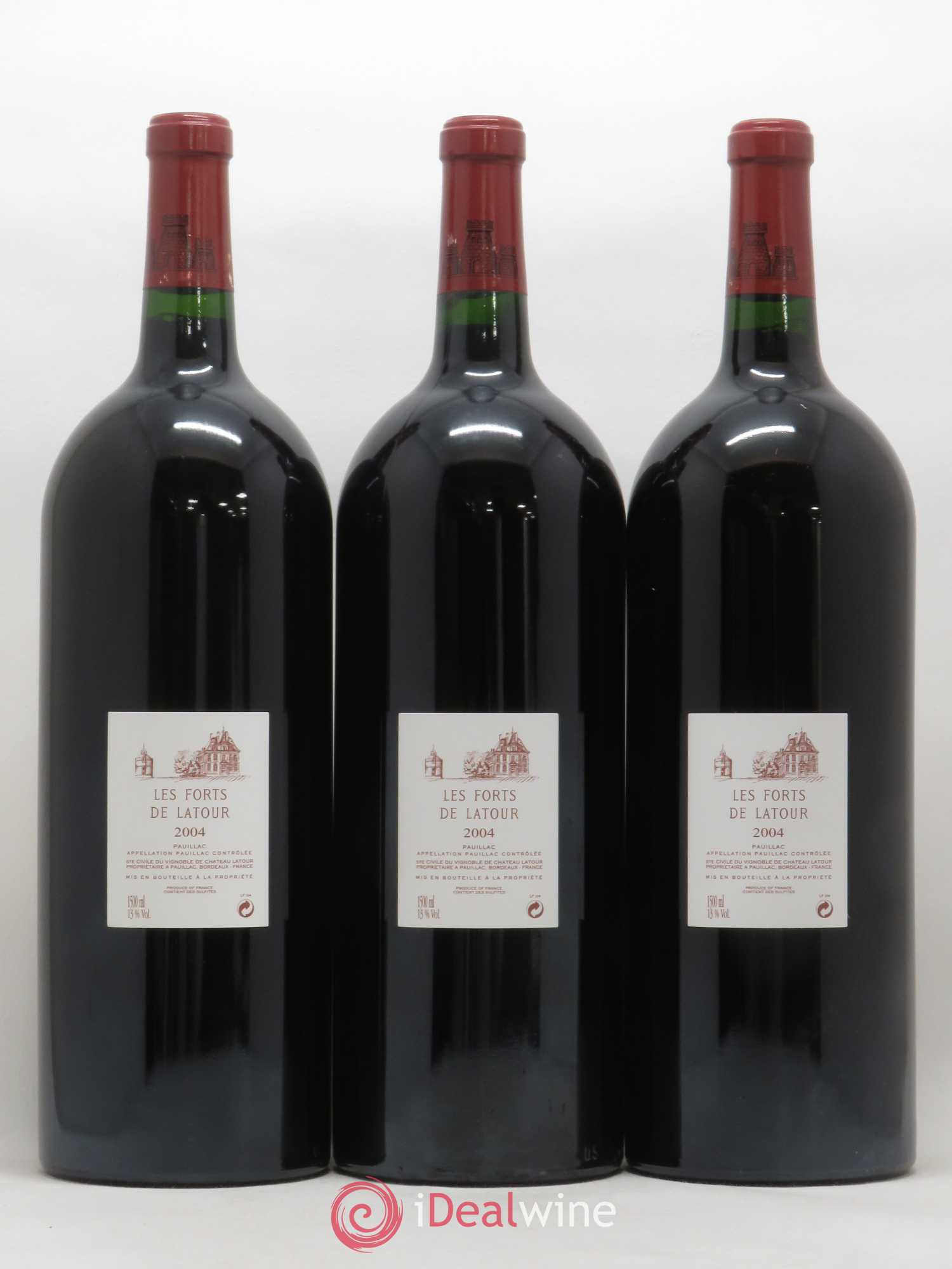 Les Forts de Latour Second Vin 2004 - Lot de 6 magnums - 2