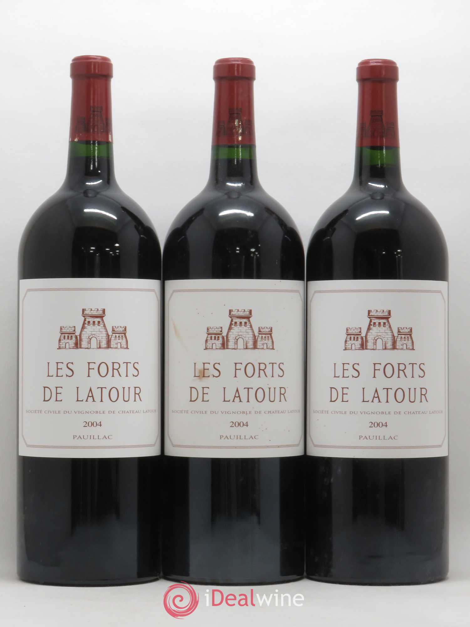 Les Forts de Latour Second Vin 2004 - Lot de 6 magnums - 3
