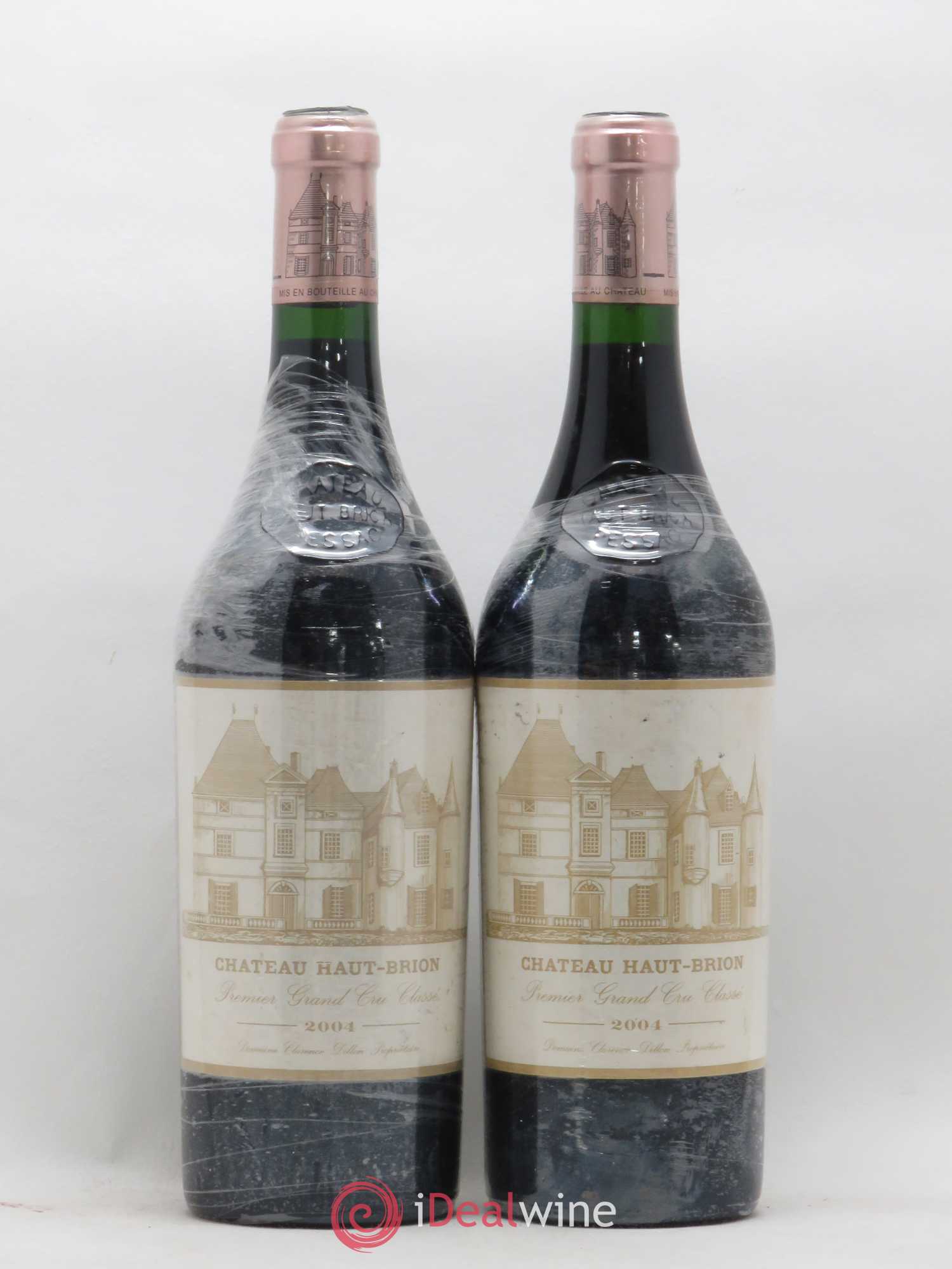 Château Haut Brion 1er Grand Cru Classé 2004 - Lot de 2 bouteilles - 0