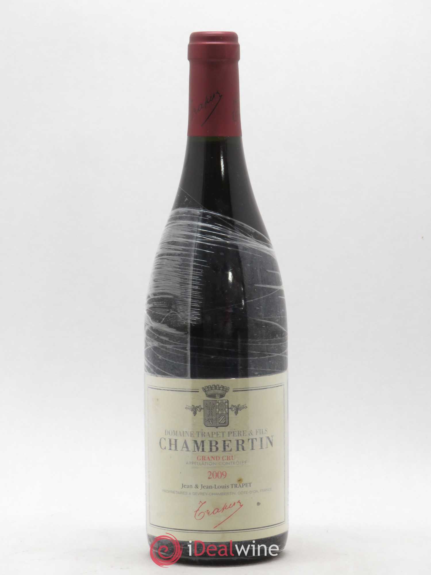 Chambertin Grand Cru Domaine Trapet 2009 - Lot de 1 bouteille - 0