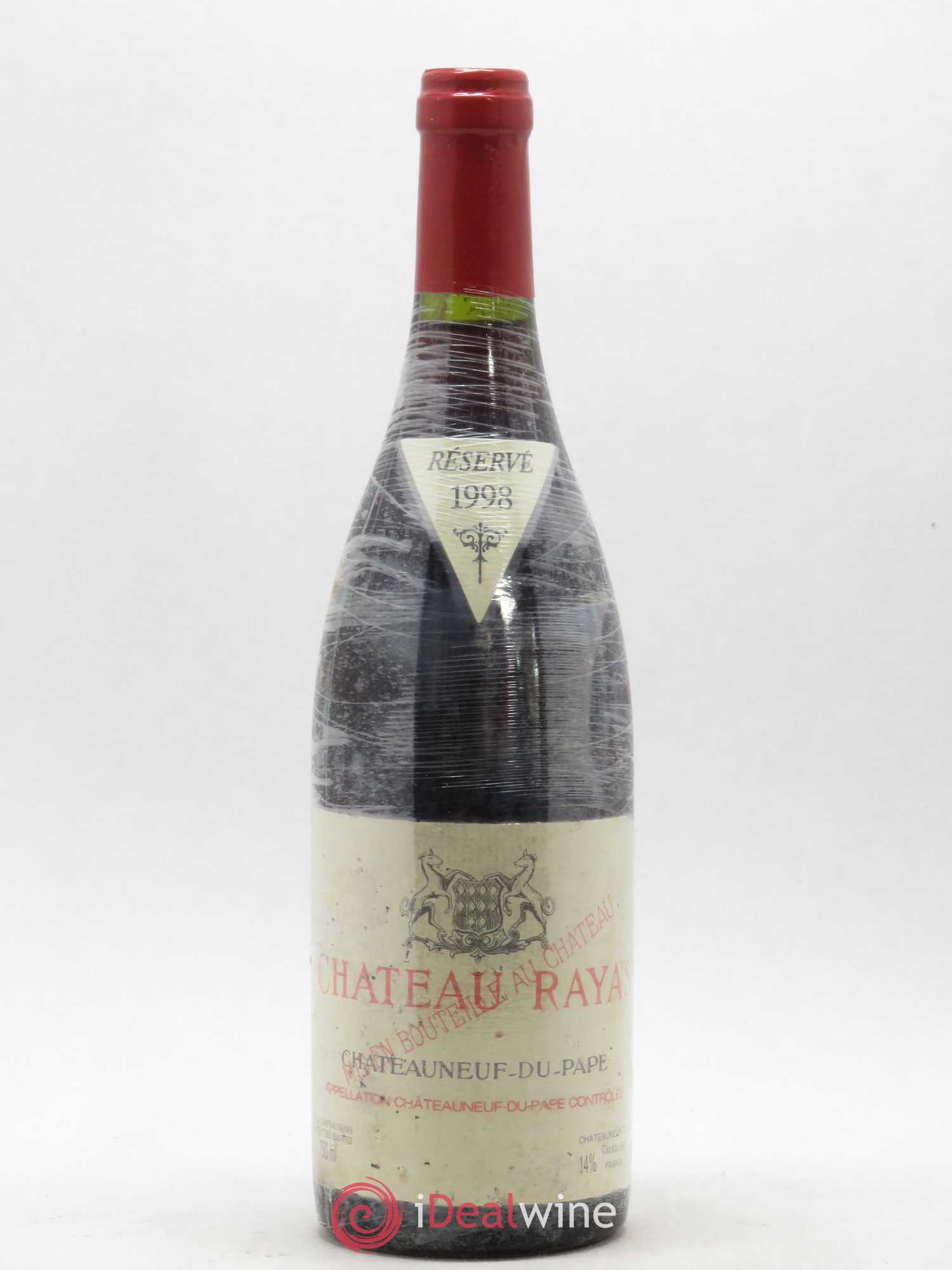 Châteauneuf-du-Pape Château Rayas Emmanuel Reynaud 1998 - Lot de 1 bouteille - 0