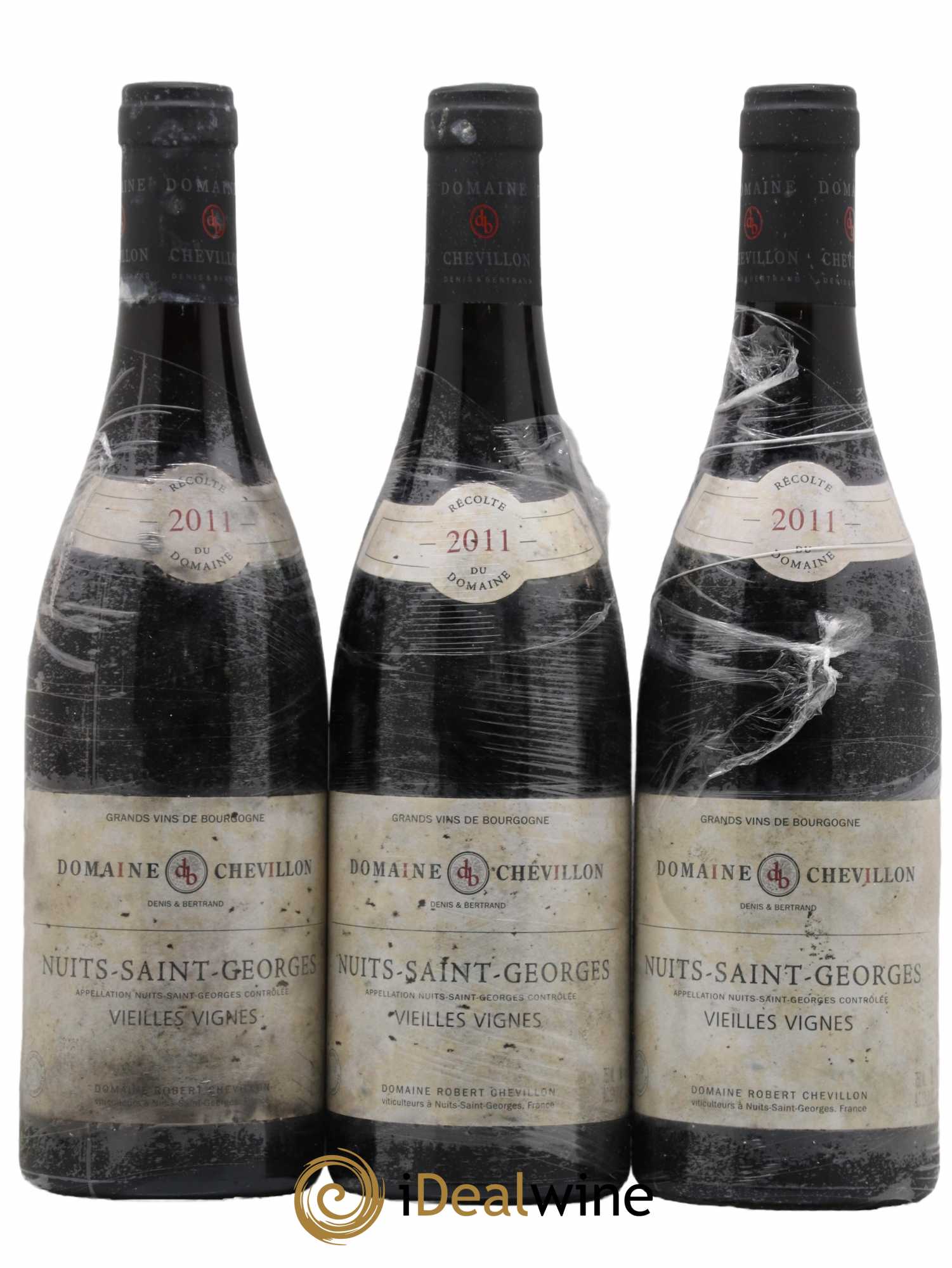 Nuits-Saint-Georges Vieilles vignes Robert Chevillon 2011 - Lot de 3 bouteilles - 0